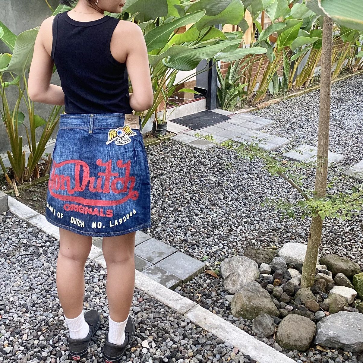 Japanese Brand × Von Dutch VONDUTCH - Y2K MINI SKIRT Size 32" / US 10 / IT 46 - 8 Thumbnail