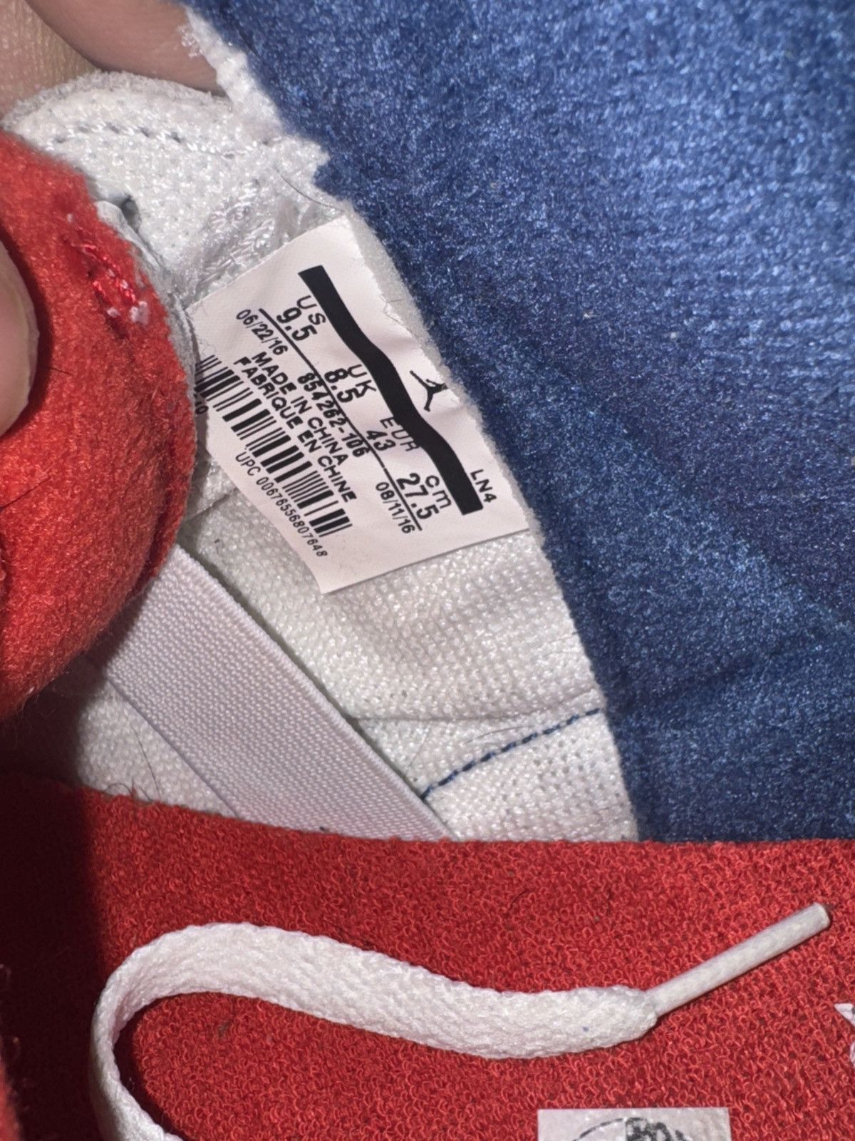 Jordan Brand True Blue Jordan 3’s Size US 9.5 / EU 42-43 - 6 Thumbnail