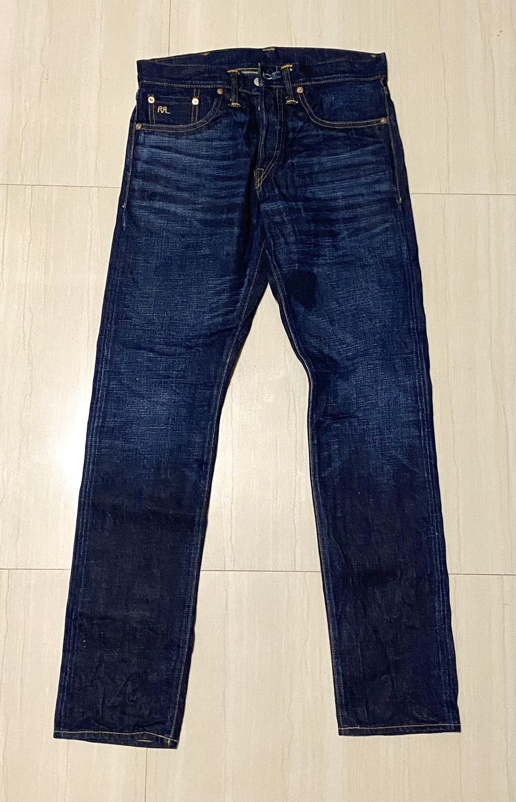 RRL Ralph Lauren RRL - Japan Indigo Selvedge Jeans Size US 30 / EU 46 - 2 Thumbnail