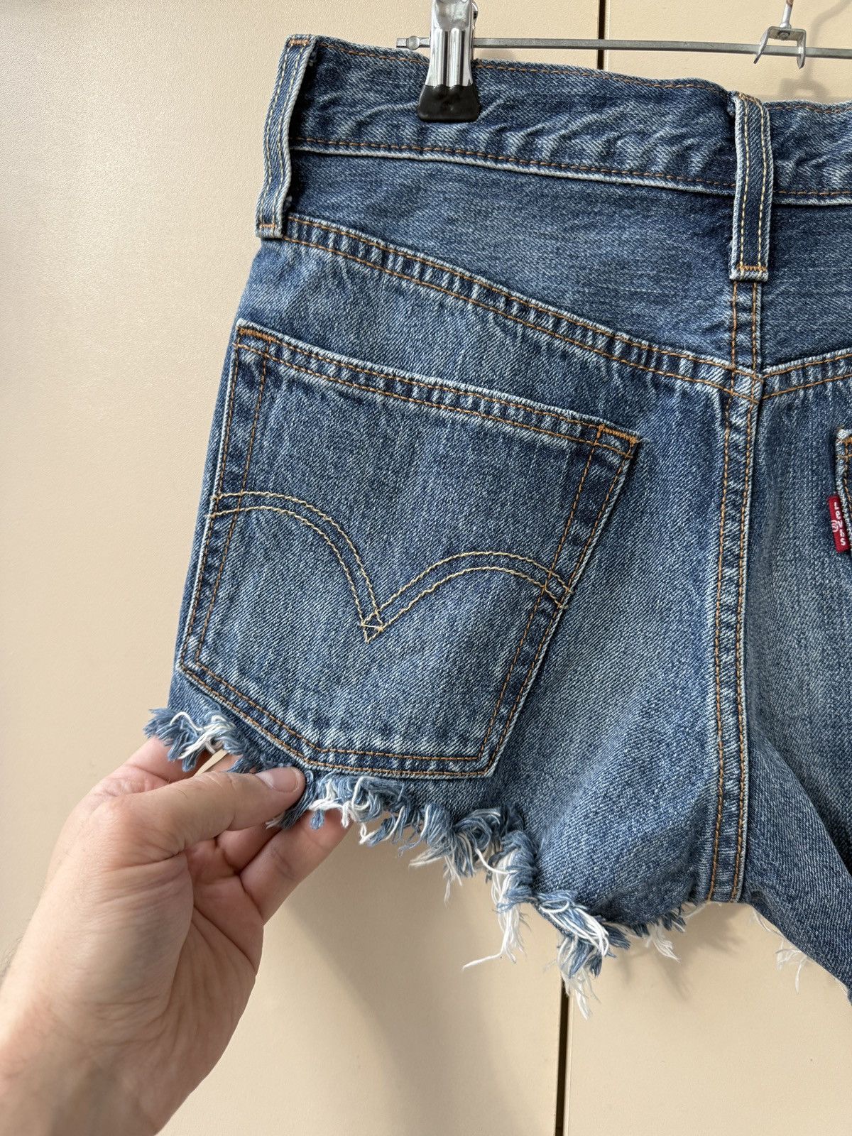 Levi's Levis 501 denim shorts high rise WMNS Size 25" / US 0 / IT 36 - 6 Thumbnail
