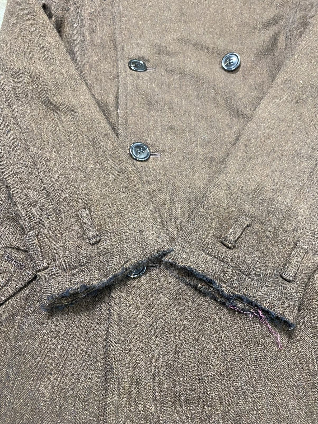 Issey Miyake Sunao Kuwahara Double Breasted Wool Jacket Size S / US 4 / IT 40 - 15 Thumbnail