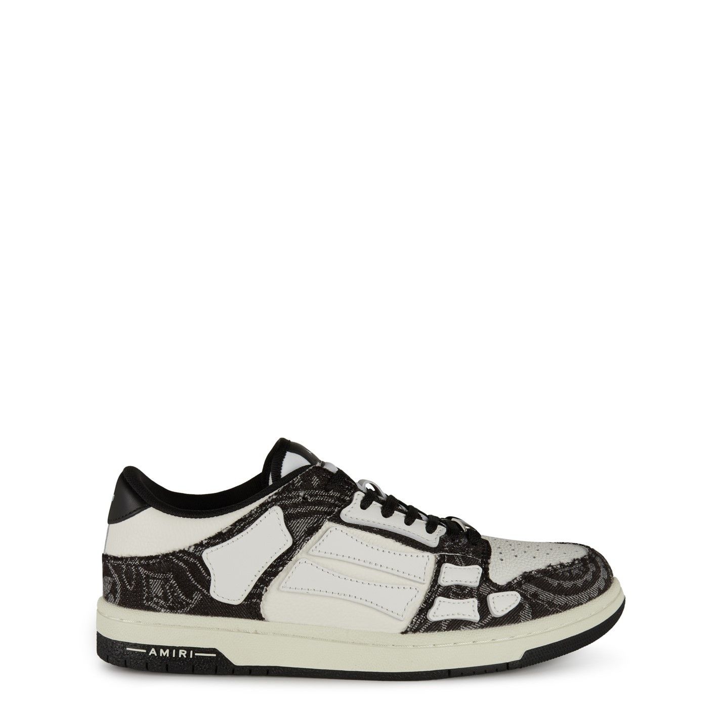 Amiri AMIRI Bandana Denim Skel Low Top Trainers Size US 9 / EU 42 - 1 Thumbnail