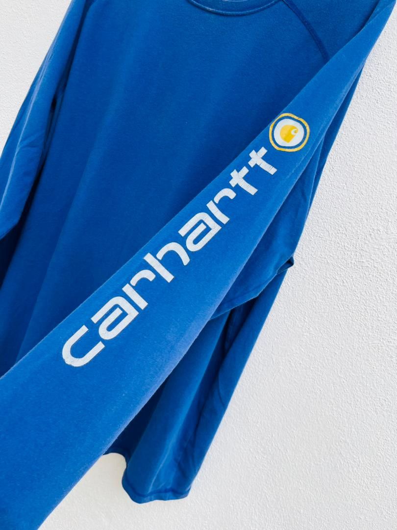 Carhartt × Japanese Brand Vintage Carhatt Streetwear Fashion Style Long Sleeve Size US XXL / EU 58 / 5 - 5 Thumbnail