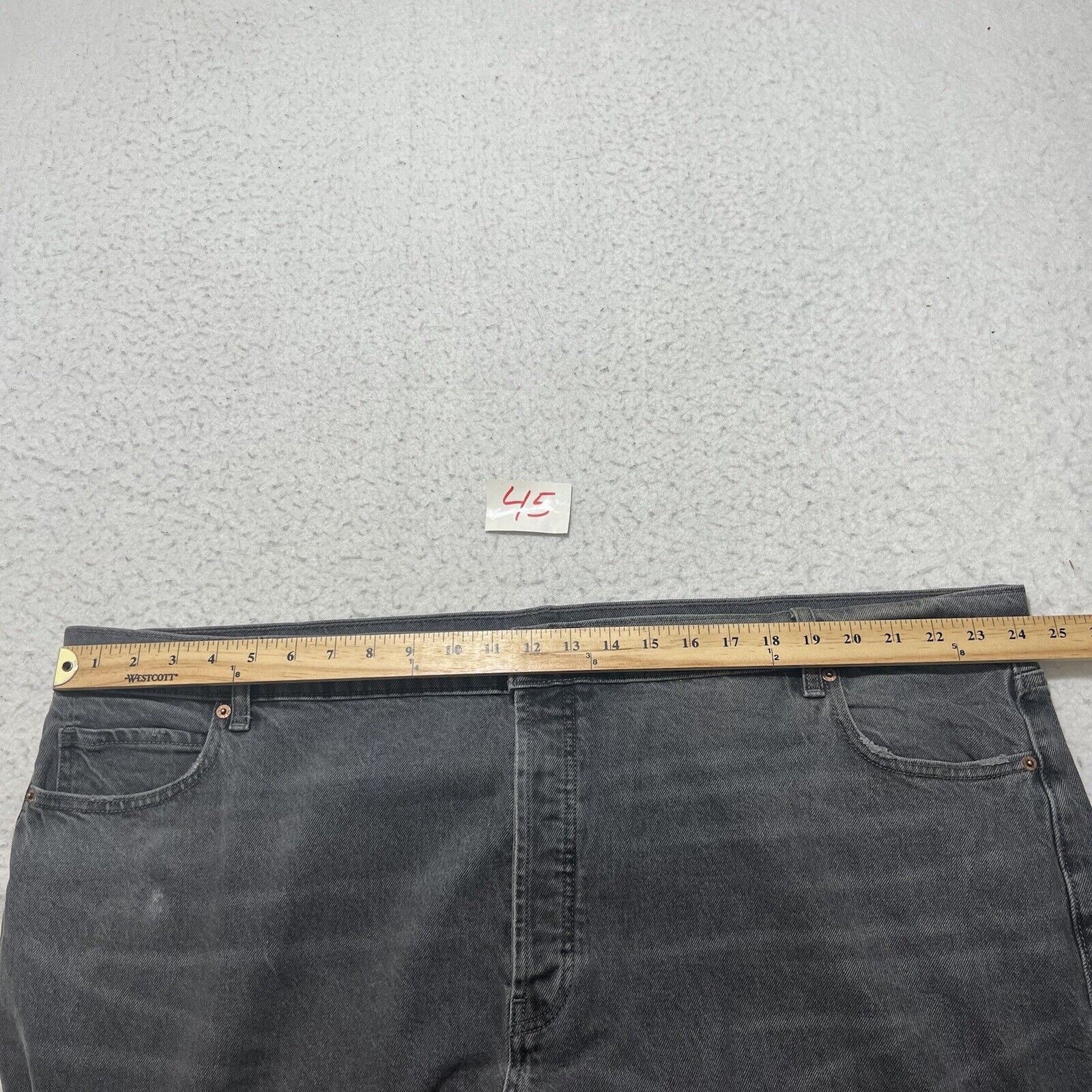 Old Navy Old Navy 24 High Rise Slouchy Straight Slim Pocket Jeans Size 42" / US 20 - 9 Thumbnail
