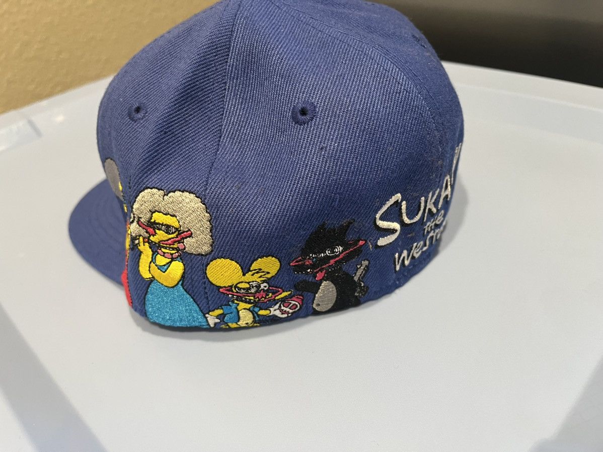 Sukamii Sukamii x The Simpsons Navy Fitted Hat – Size S – New Size ONE SIZE - 2 Thumbnail