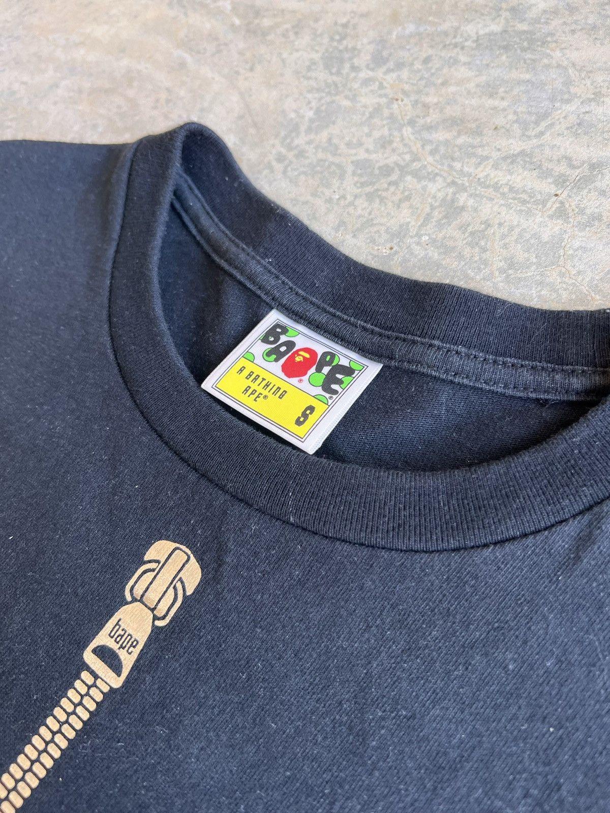 Bape Bape Black Shark Tee S Size US S / EU 44-46 / 1 - 2 Thumbnail