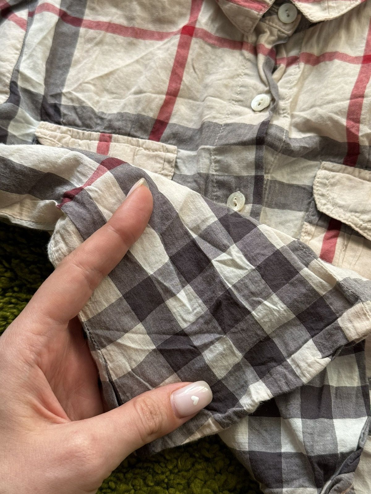 Burberry × Designer Burberry iconic nova check kids shirt Size US XXS / EU 40 - 4 Thumbnail