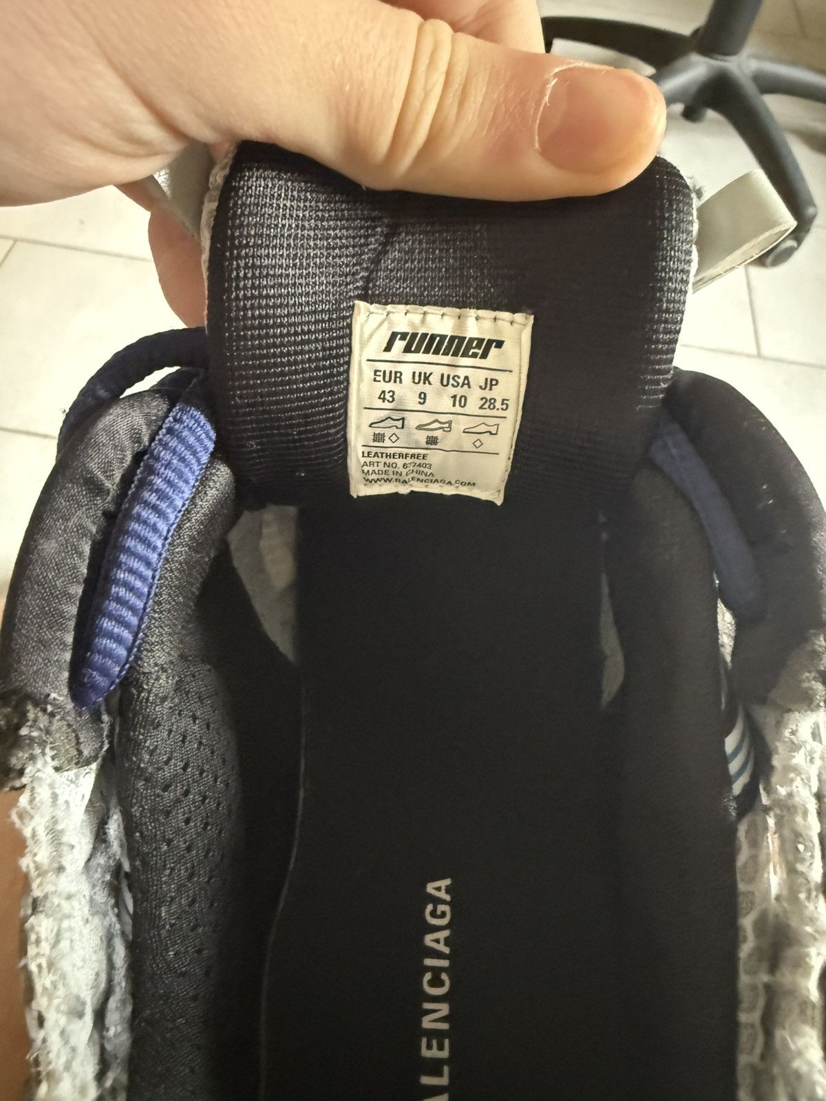 Balenciaga balenciaga runners Size US 10.5 / EU 43-44 - 13 Thumbnail
