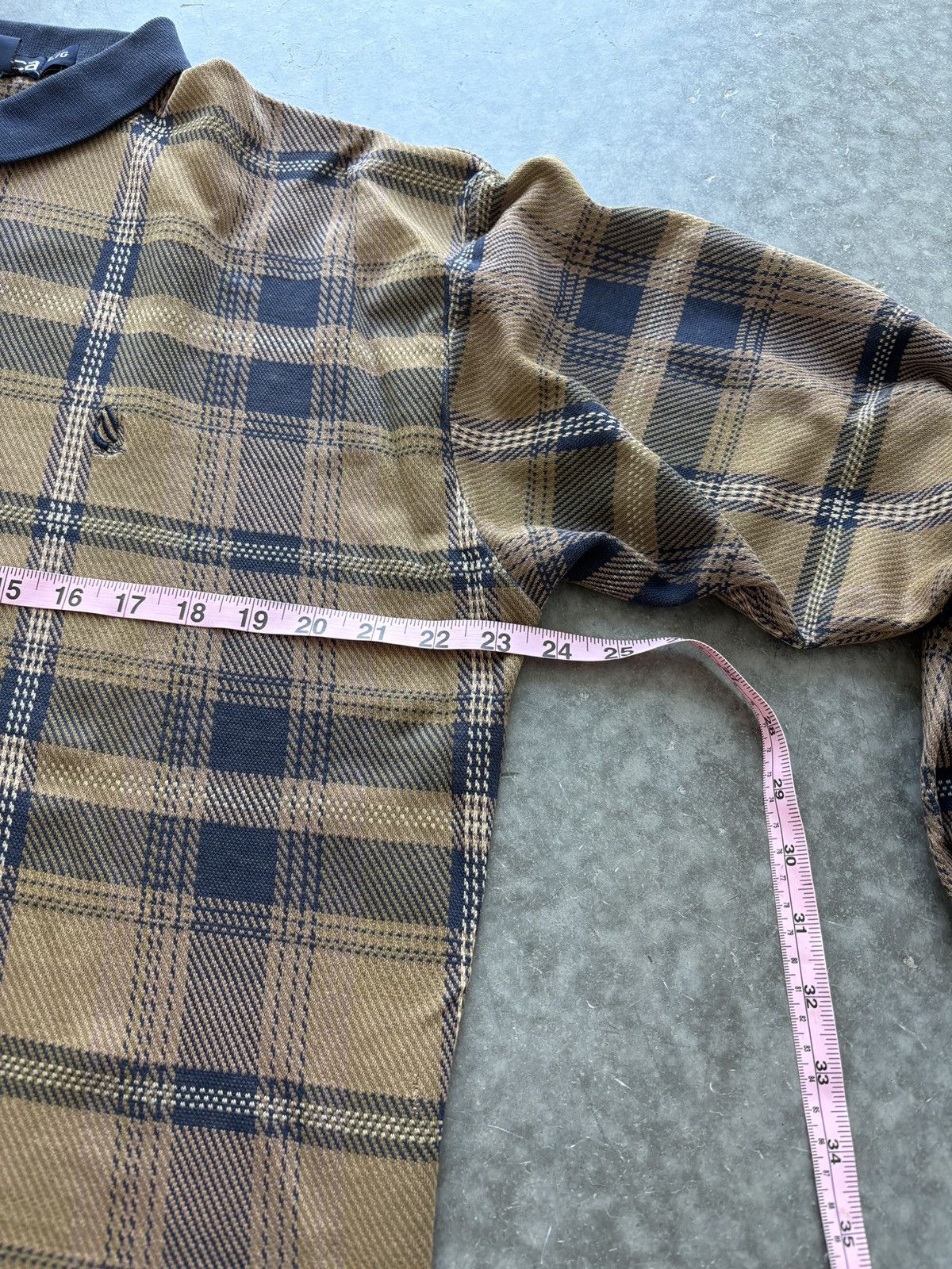 Nautica Vintage 90s Nautica Longsleeve Plaid Polo Shirt Size US L / EU 52-54 / 3 - 7 Thumbnail
