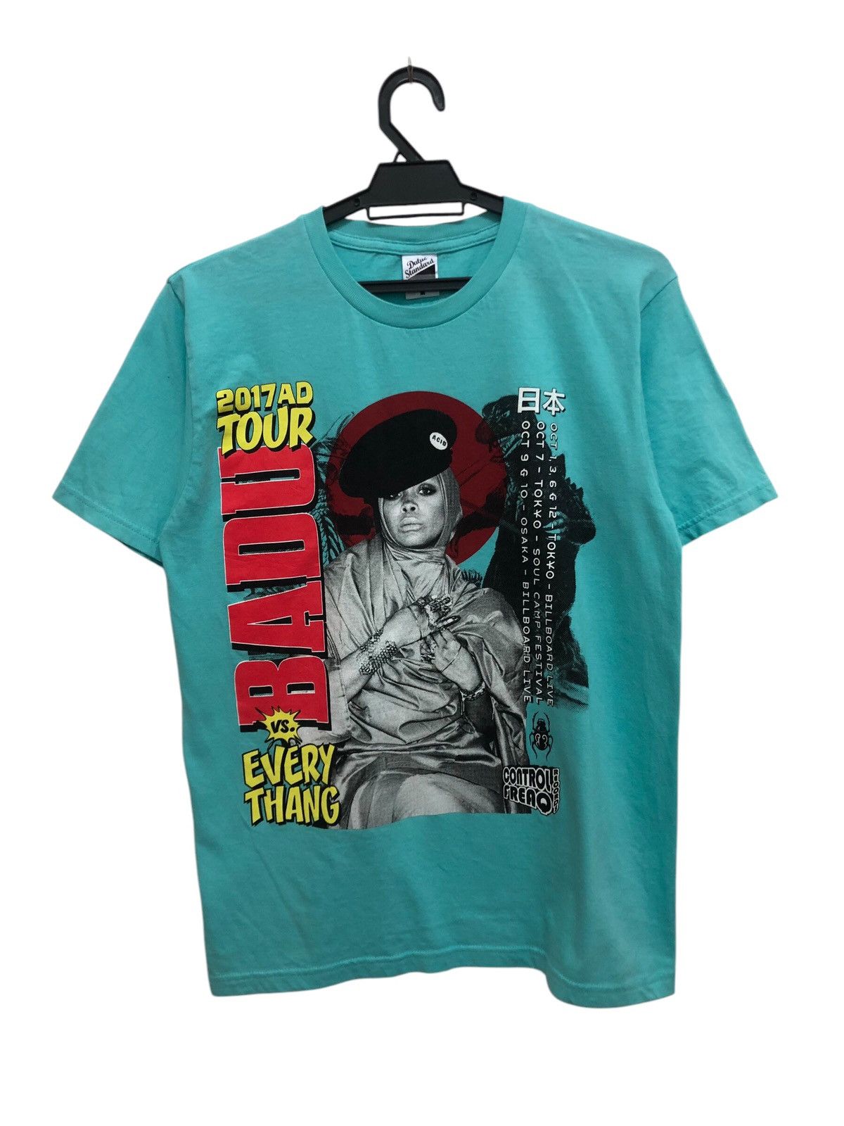 Band Tees × Rap Tees ERYKAH BADU 🔥 VS EVERY THANG TOUR CONTROL FREAQ RECORDS TEE Size US M / EU 48-50 / 2 - 1 Thumbnail