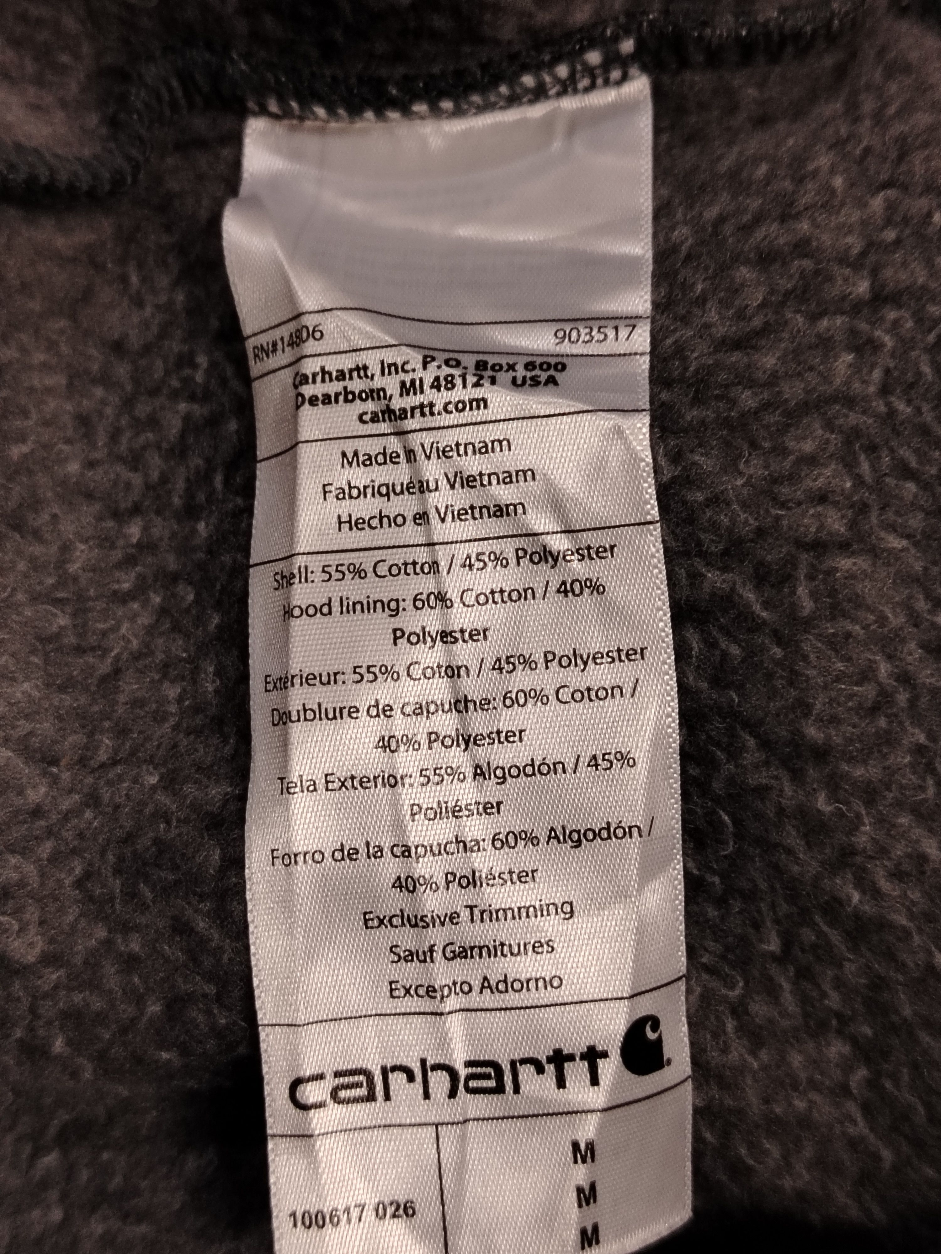 Carhartt Carhartt Rain Defender jet stream half zipper hoodie Size US M / EU 48-50 / 2 - 4 Thumbnail
