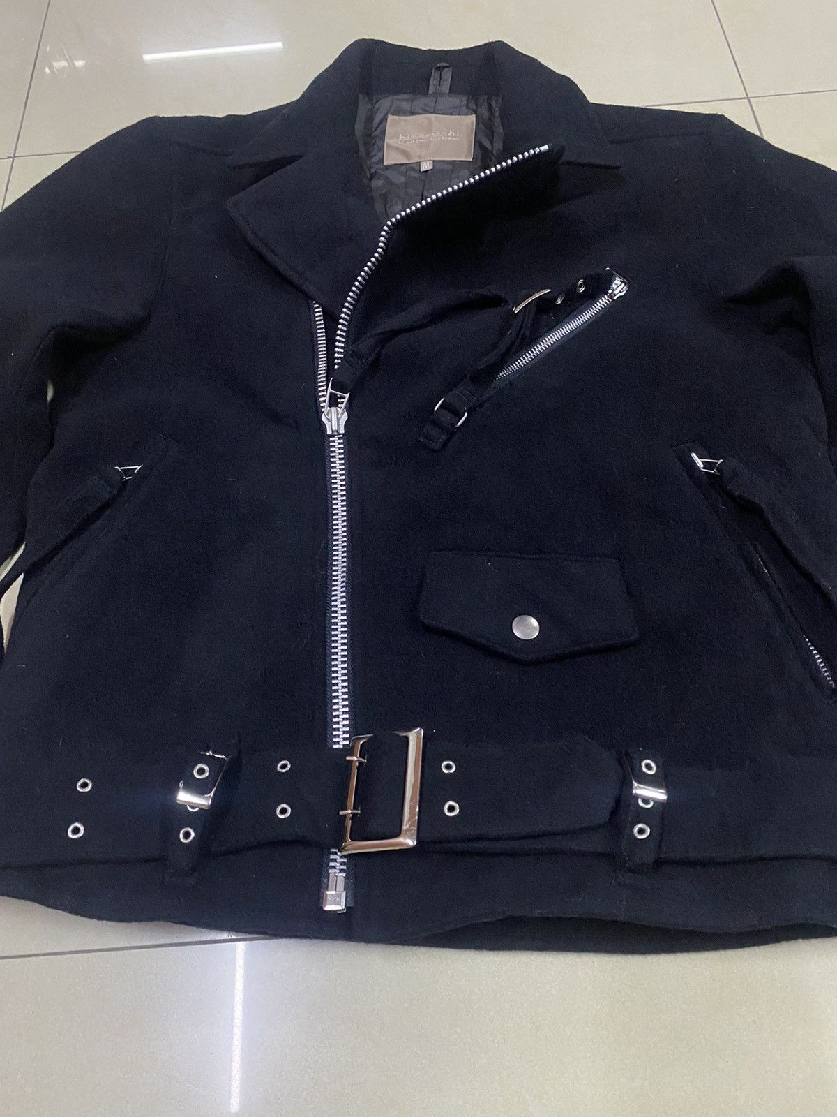 Beauty Beast Japanese Brand Hiromichi Nakano Wool Bondage Jacket Size US M / EU 48-50 / 2 - 2 Thumbnail