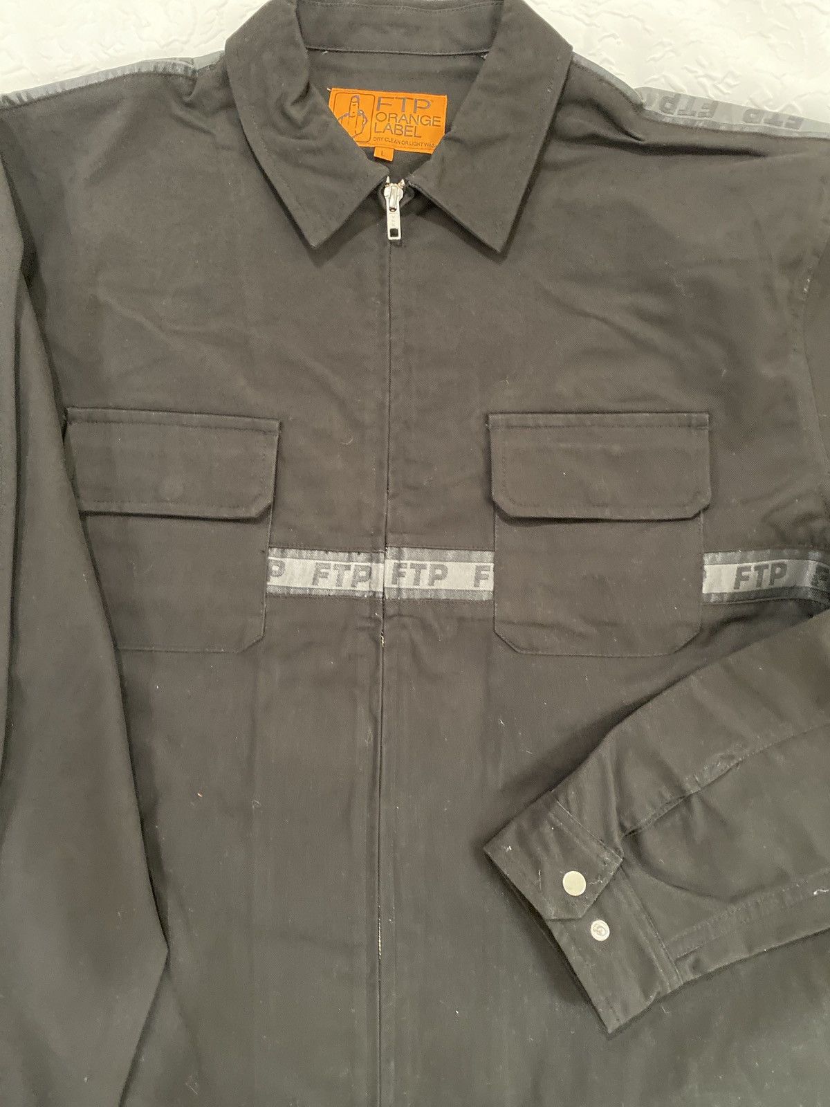 Fuck The Population Work shirt zip up ftp Size US XL / EU 56 / 4 - 1 Thumbnail