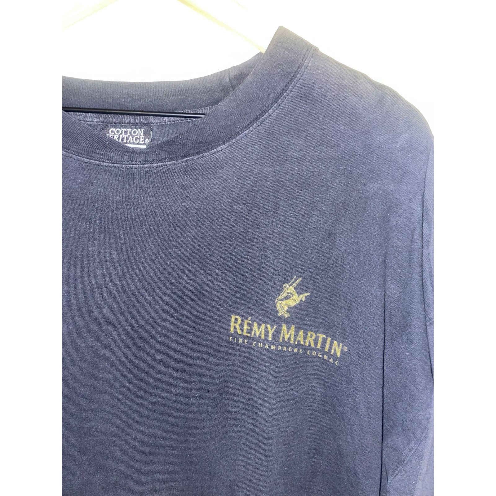Remy Vintage Remy Martin Shirt Fine Champagne Cognac Tee 3XL VTG Size US XXL / EU 58 / 5 - 2 Thumbnail