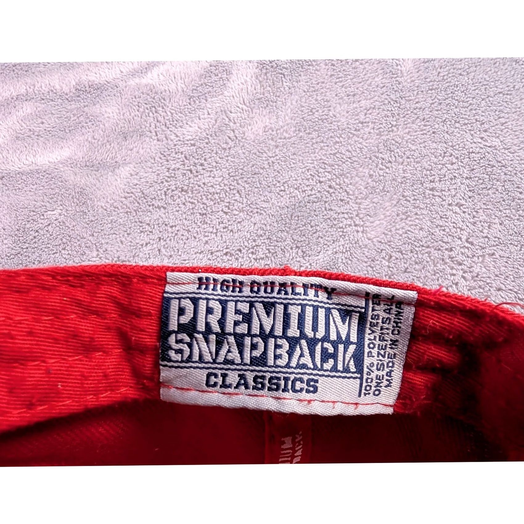 NFL Houston Texans Red Snapback Hat Premium Snapback Classics Adjustable Cap NFL Hat Mens One Size Red Embroidered Logo NFL Cap Size ONE SIZE - 5 Thumbnail