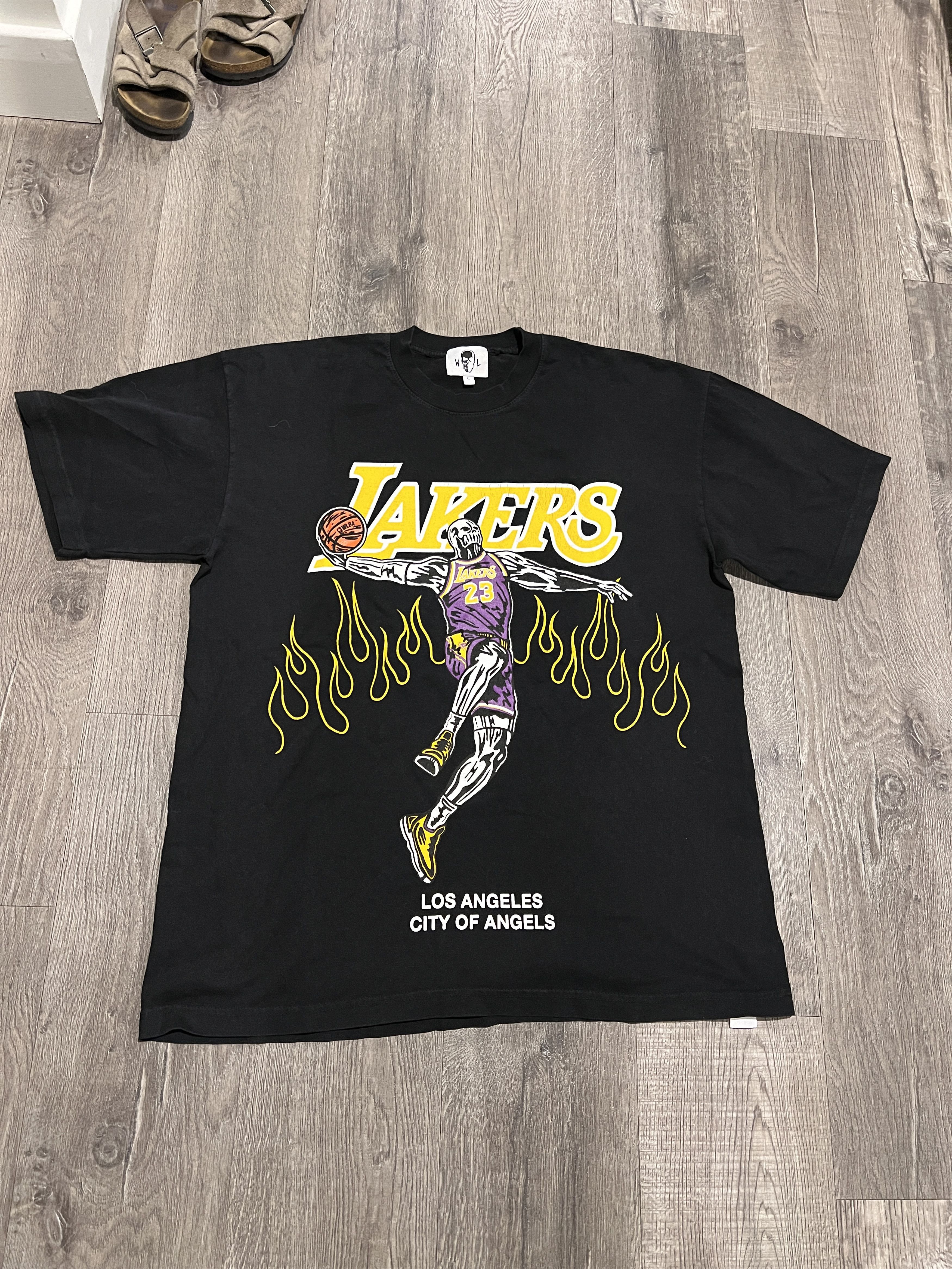 ミュージシャン WARREN LOTAS KING JAMES CHAMP TEE L ミュージシャン
