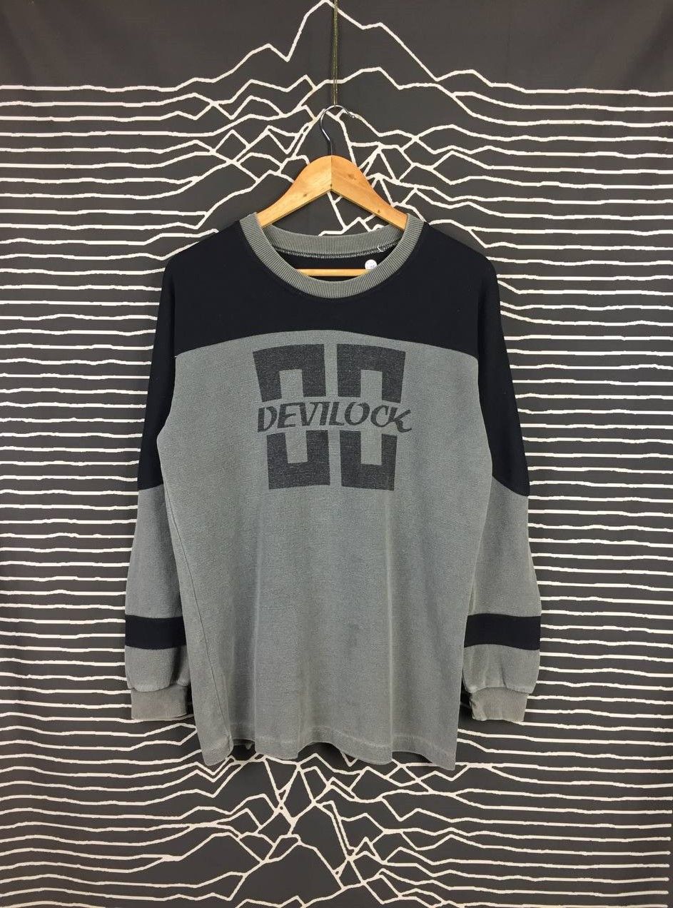 Devilock Vtg Devilock Japanese Brand Spell Out Longsleeve Tee Size US L / EU 52-54 / 3 - 1 Thumbnail