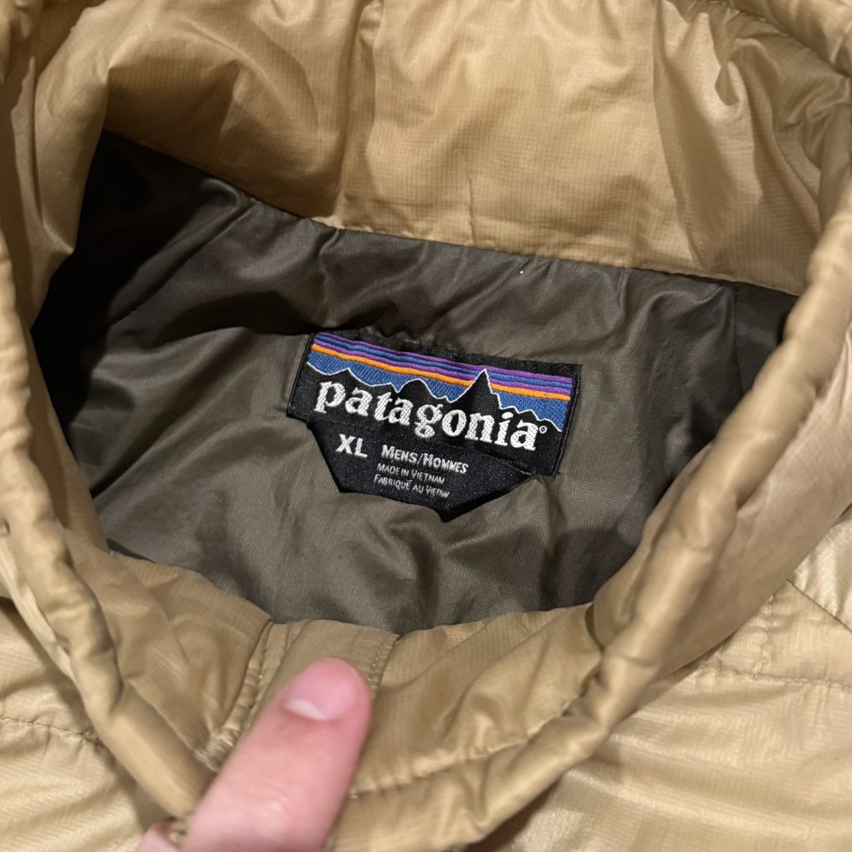 Patagonia Patagonia Nano Puff Primaloft Quilted Zip Jacket Gold Khaki Size US XL / EU 56 / 4 - 6 Thumbnail