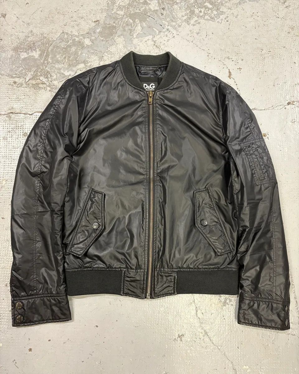 Dolce & Gabbana AW2006 Dolce & Gabbana Black Mafia Bomber Jacket Size US M / EU 48-50 / 2 - 1 Thumbnail