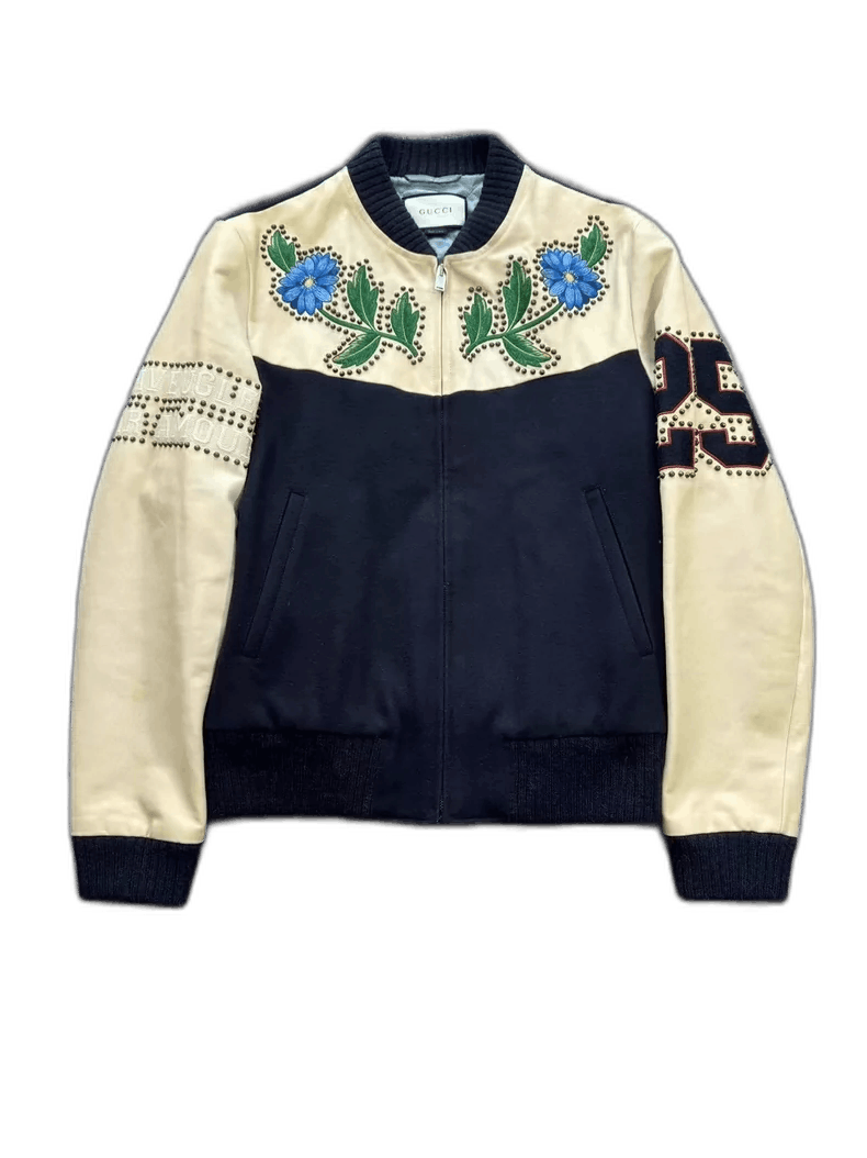 Gucci Gucci Floral Embroidered Wool Jacket-2505 Size US M / EU 48-50 / 2 - 1 Thumbnail