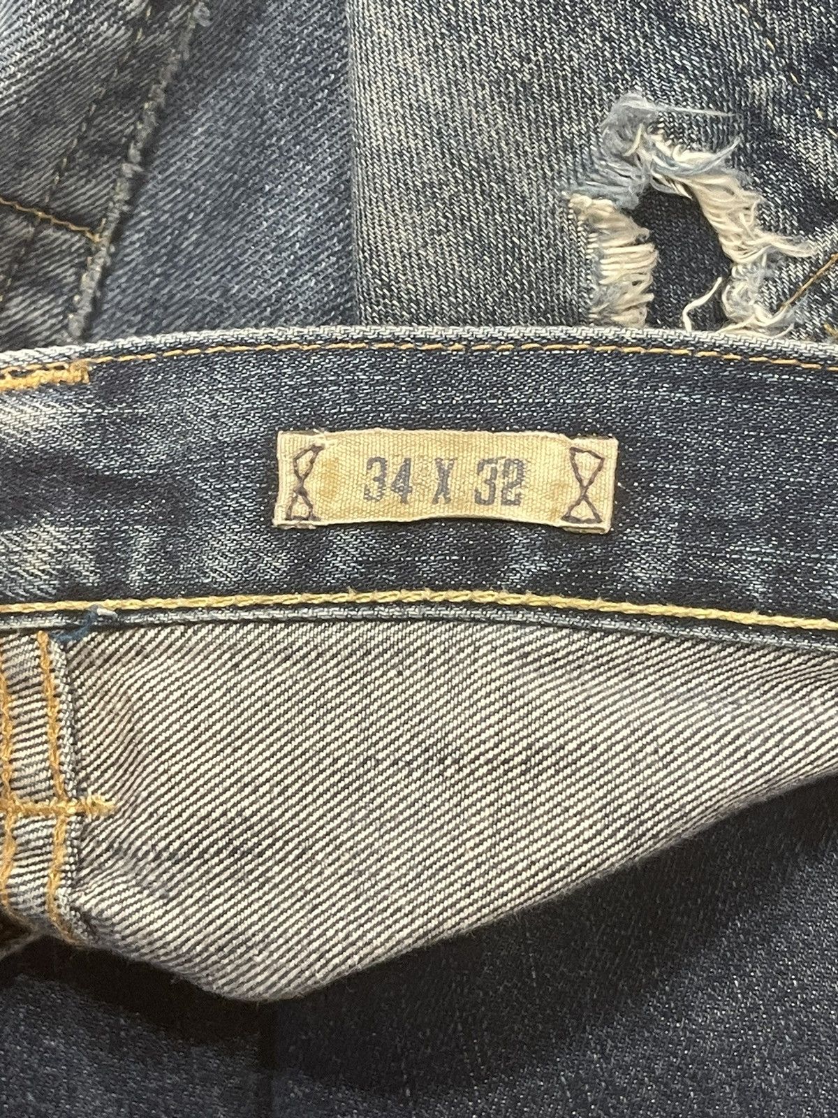 Polo Ralph Lauren × Vintage Vintage Polo Ralph Lauren blue denim pants Size US 34 / EU 50 - 4 Thumbnail