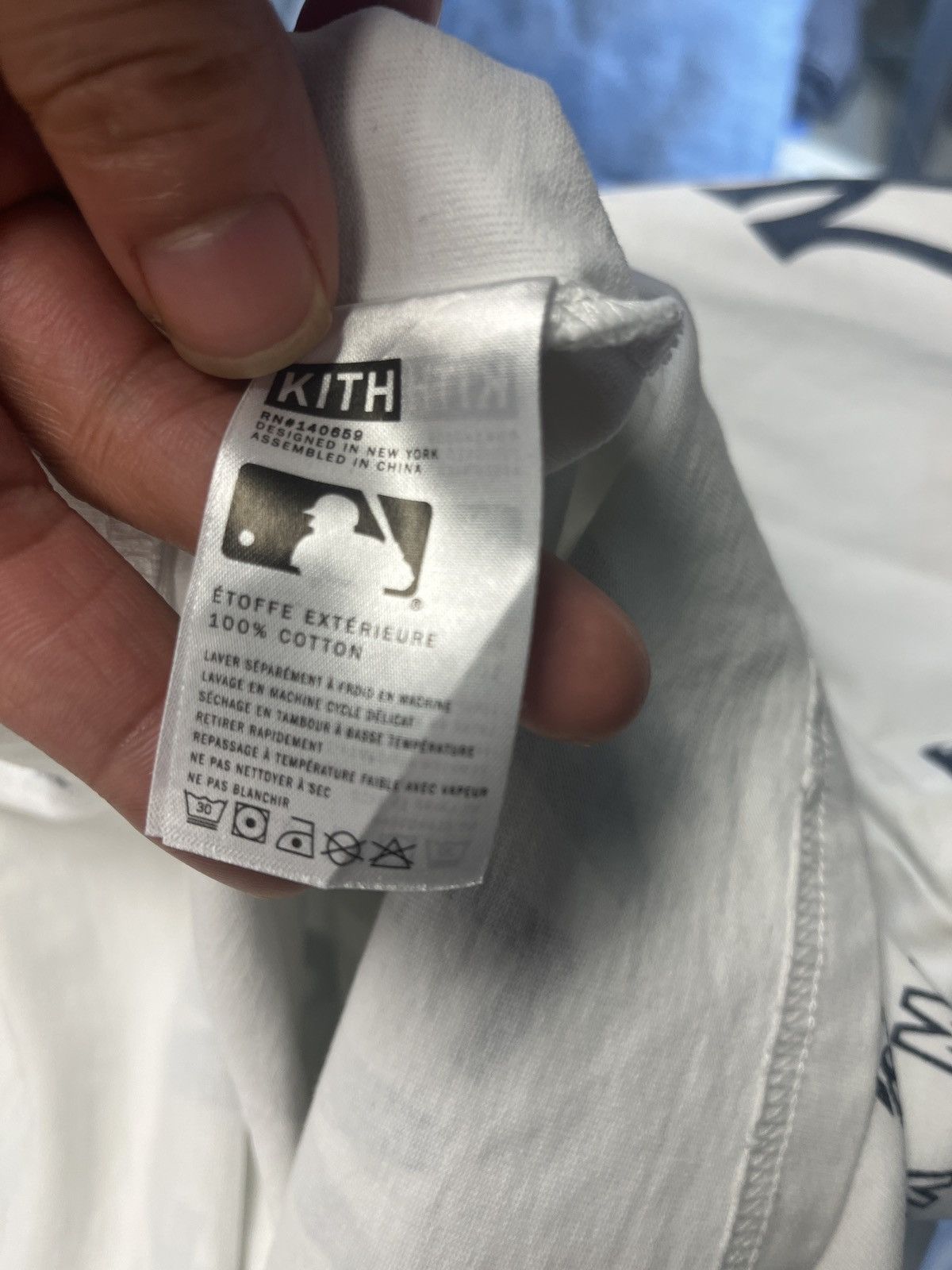 Kith × MLB × New York Yankees Kith x Yankees Long Sleeve Size US XS / EU 42 / 0 - 8 Thumbnail