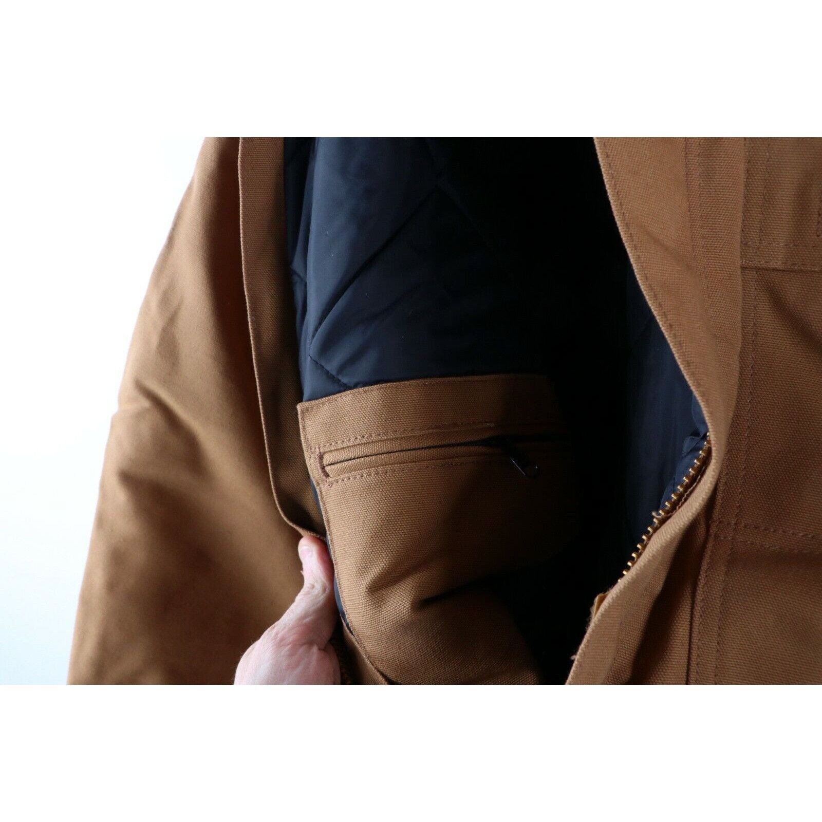 Carhartt NOS Vintage 90s Carhartt Arctic Lined Corduroy Jacket Size US XL / EU 56 / 4 - 5 Thumbnail
