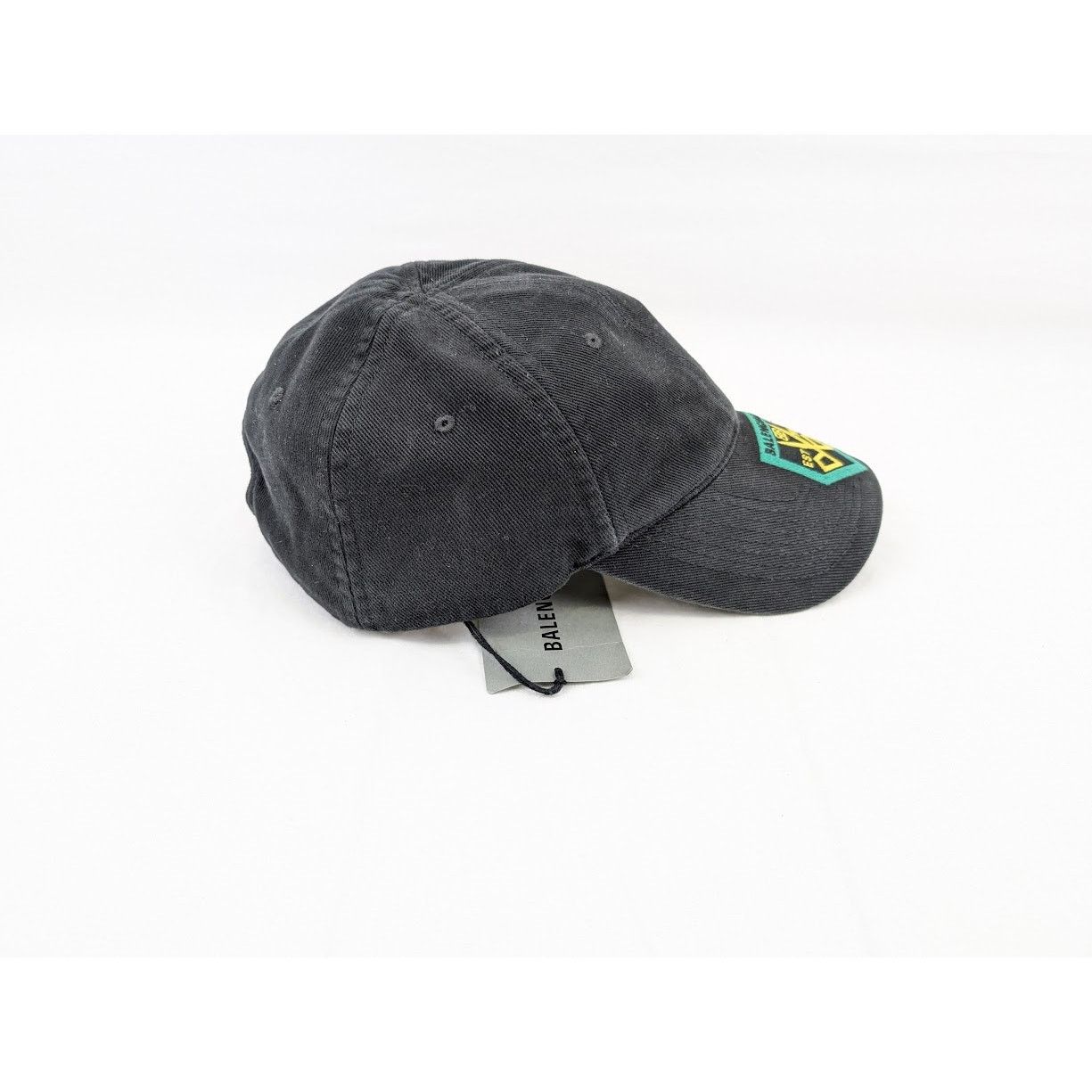 Balenciaga o1rshd1 Size: L / Hat Diagonal Cap Cotton Drill Black White Size ONE SIZE - 11 Thumbnail