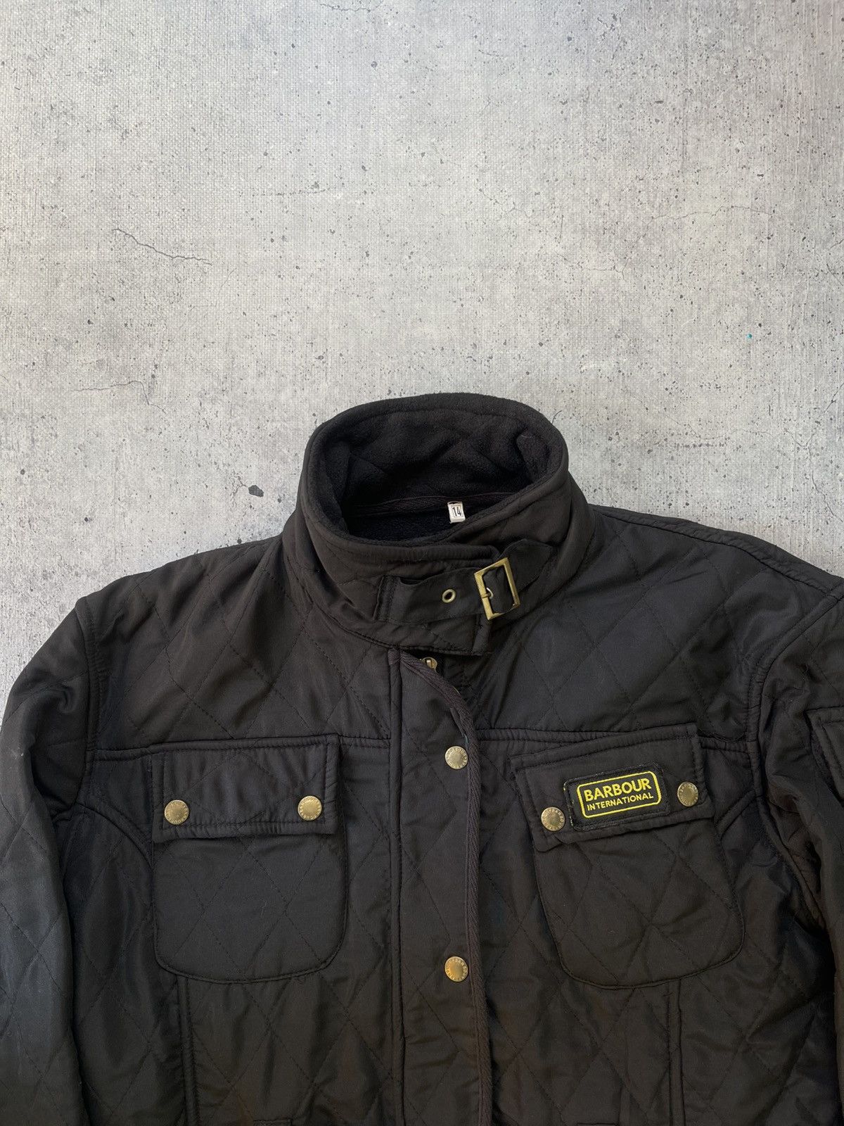 Barbour × Vintage Barbour International Polarquilt Jacket Size L / US 10 / IT 46 - 3 Thumbnail