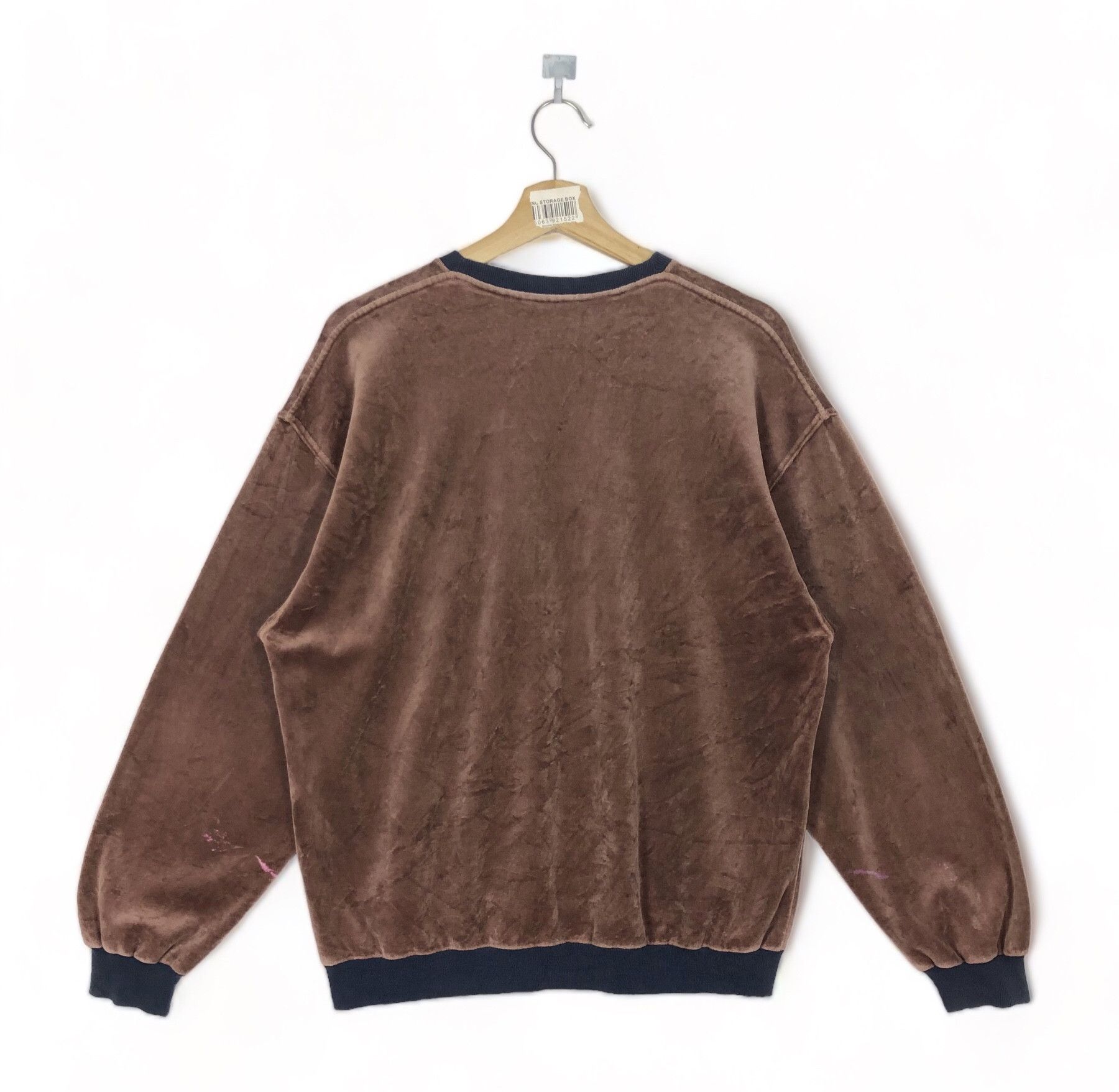 Celine RARE🔥VINTAGE 80’S CELINE VELVET SWEATSHIRT MADE IN FRANCE Size US L / EU 52-54 / 3 - 2 Thumbnail