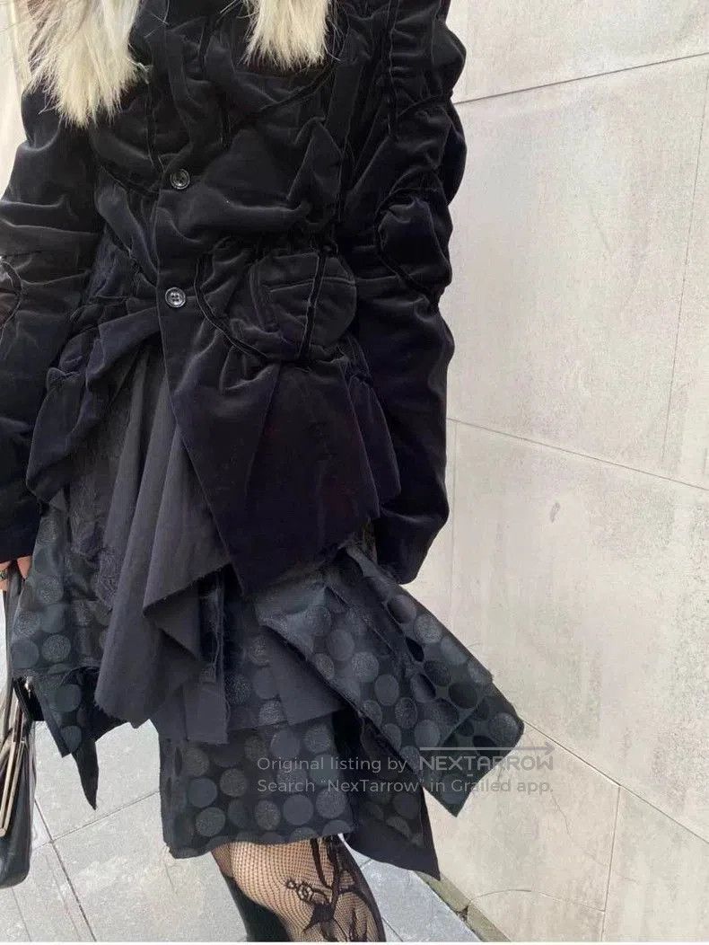 Comme des Garcons Comme des Garçons Heart Velvet Coat. Size US M / EU 48-50 / 2 - 2 Thumbnail