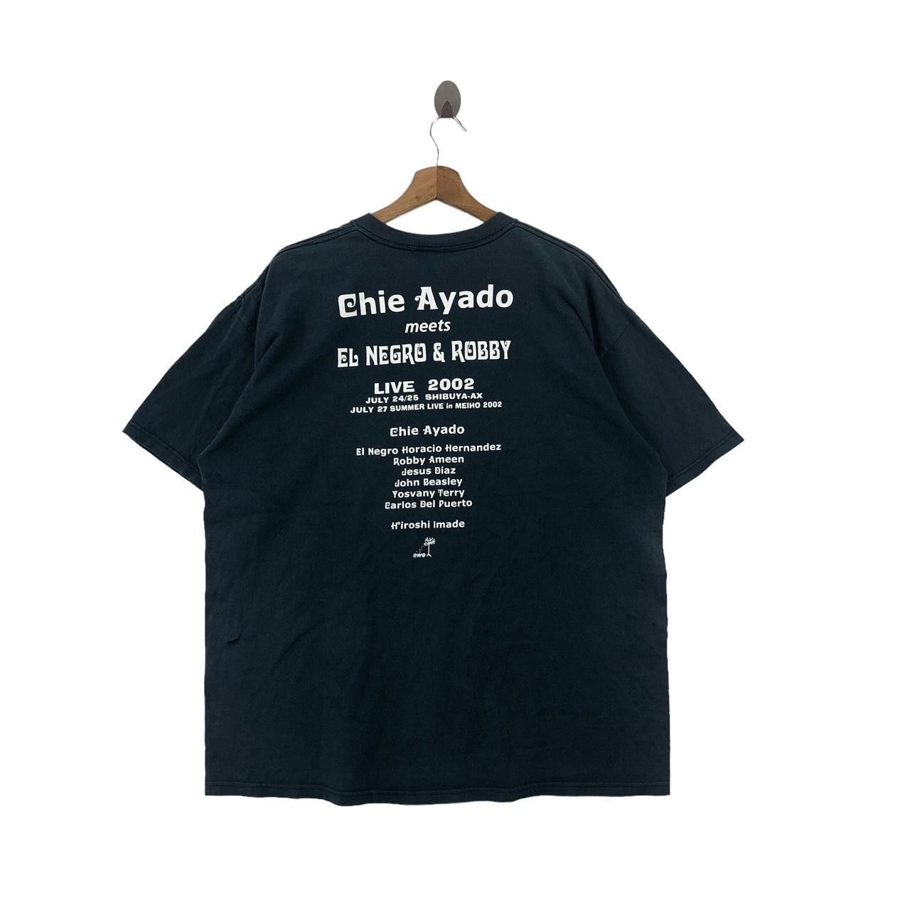 Band Tees Vintage CHIE AYADO ROBBY AMEEN 2002 Jazz Tour Tee Shirt Size US XL / EU 56 / 4 - 1 Thumbnail