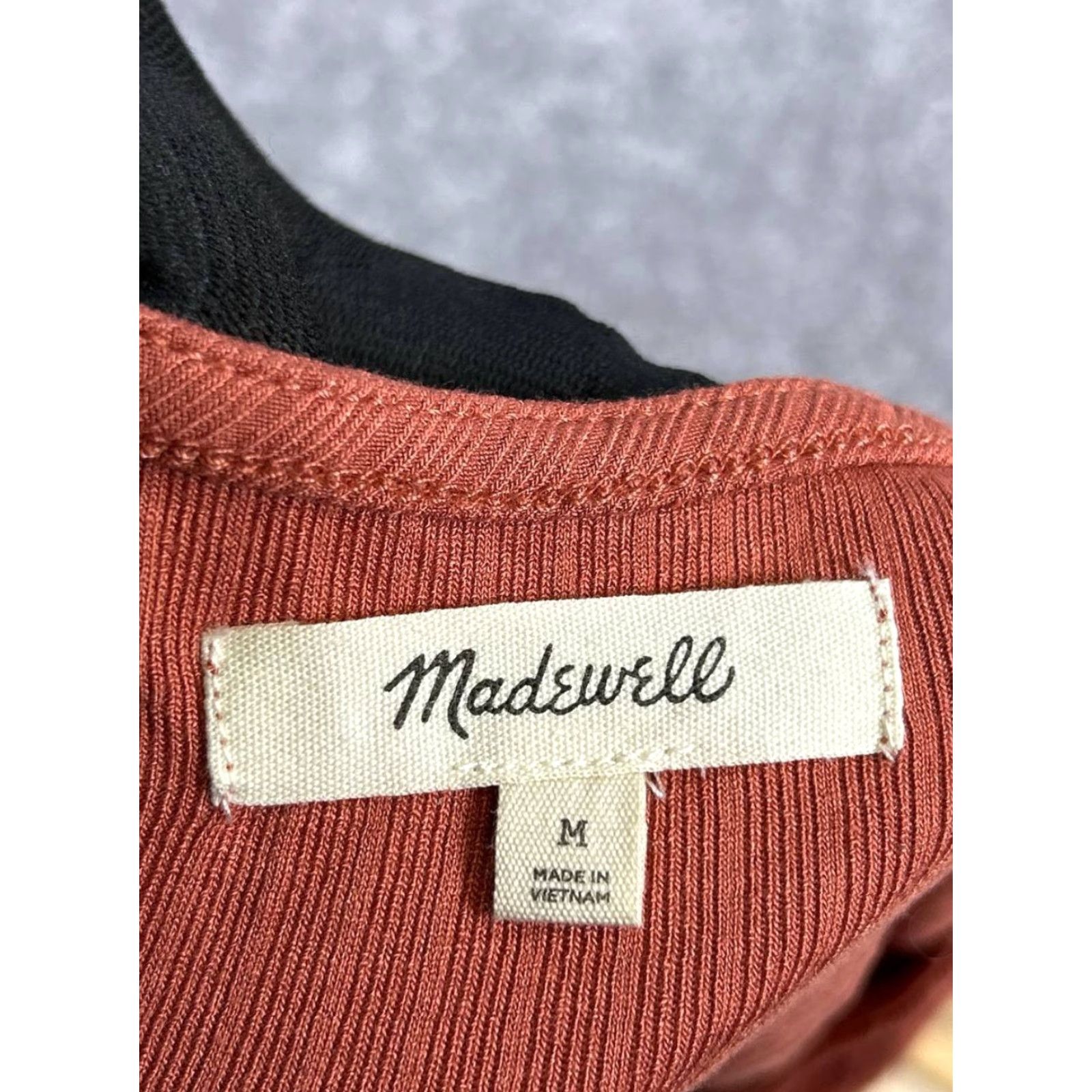 Madewell Madewell Shirt Womens Medium Orange Blouse Size M / US 6-8 / IT 42-44 - 3 Thumbnail