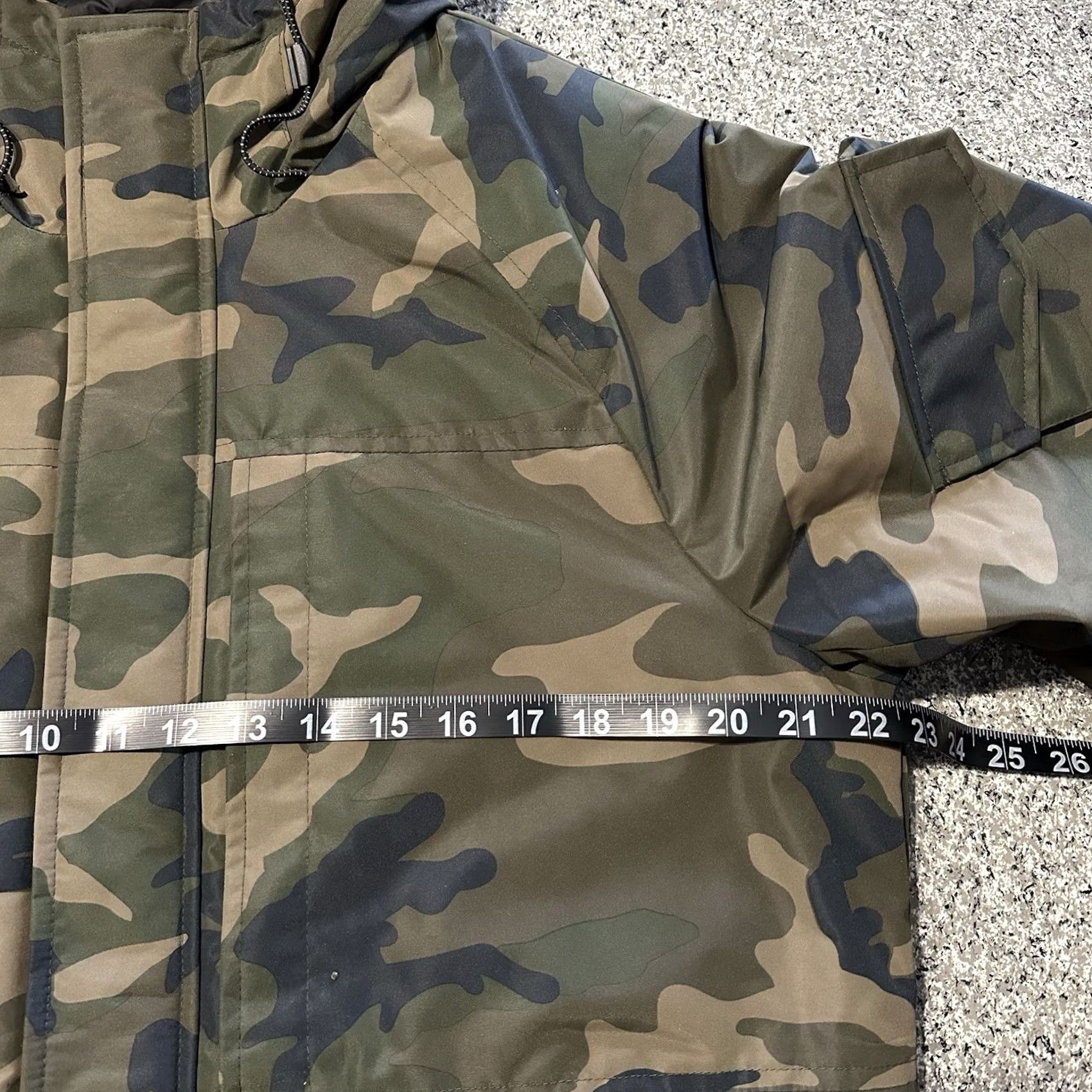 Levi's Levi's Parka Jacket Mens S Hooded Insulated Camouflage Army Green Size US S / EU 44-46 / 1 - 4 Thumbnail