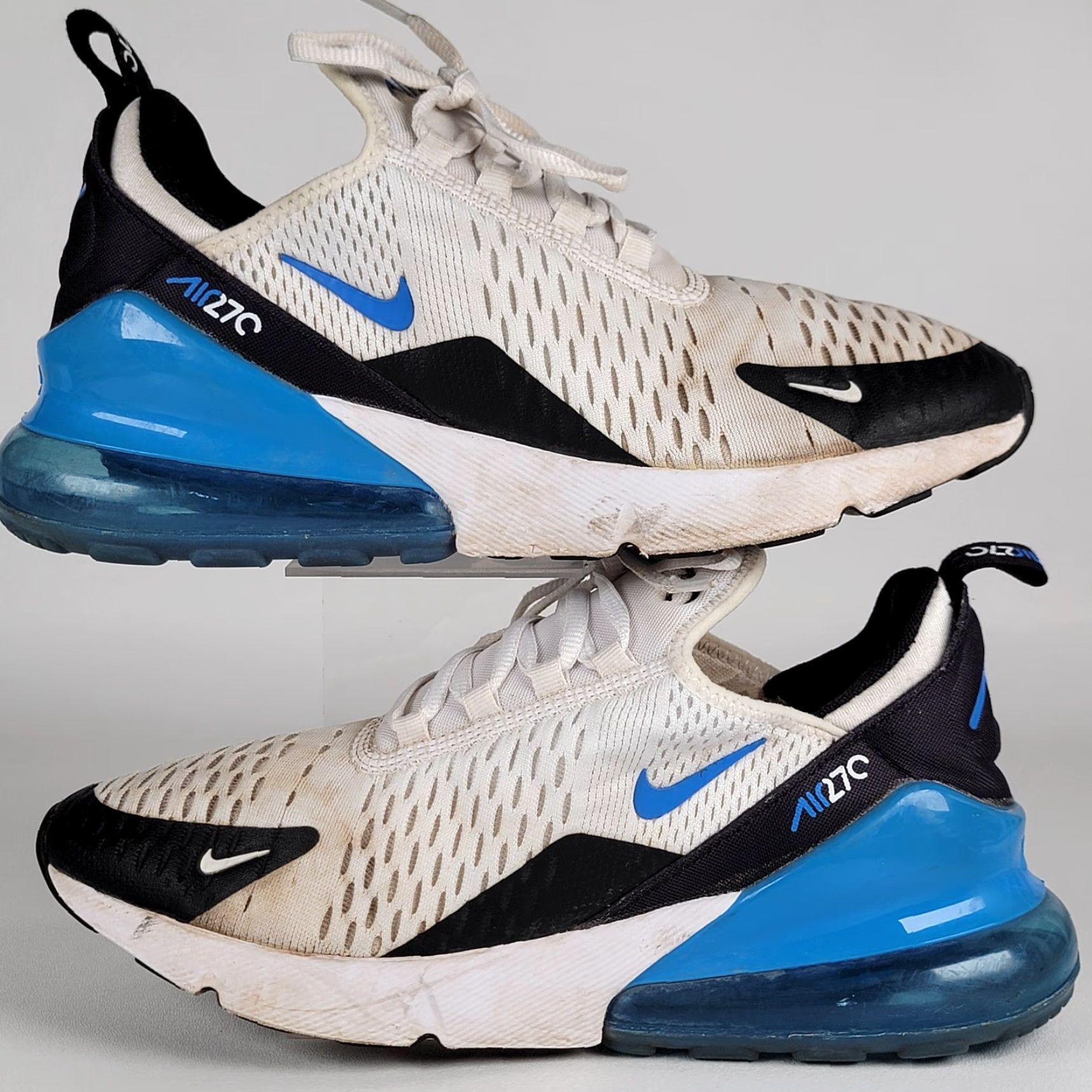 Nike Nike Air Max 270 HTF White Military Blue Size 7Y US 40 EU Nike Air Max Sneaker Men Athletic Shoes US 7Y 40 EU White Military Blue Size US 7 / EU 40 - 5 Thumbnail