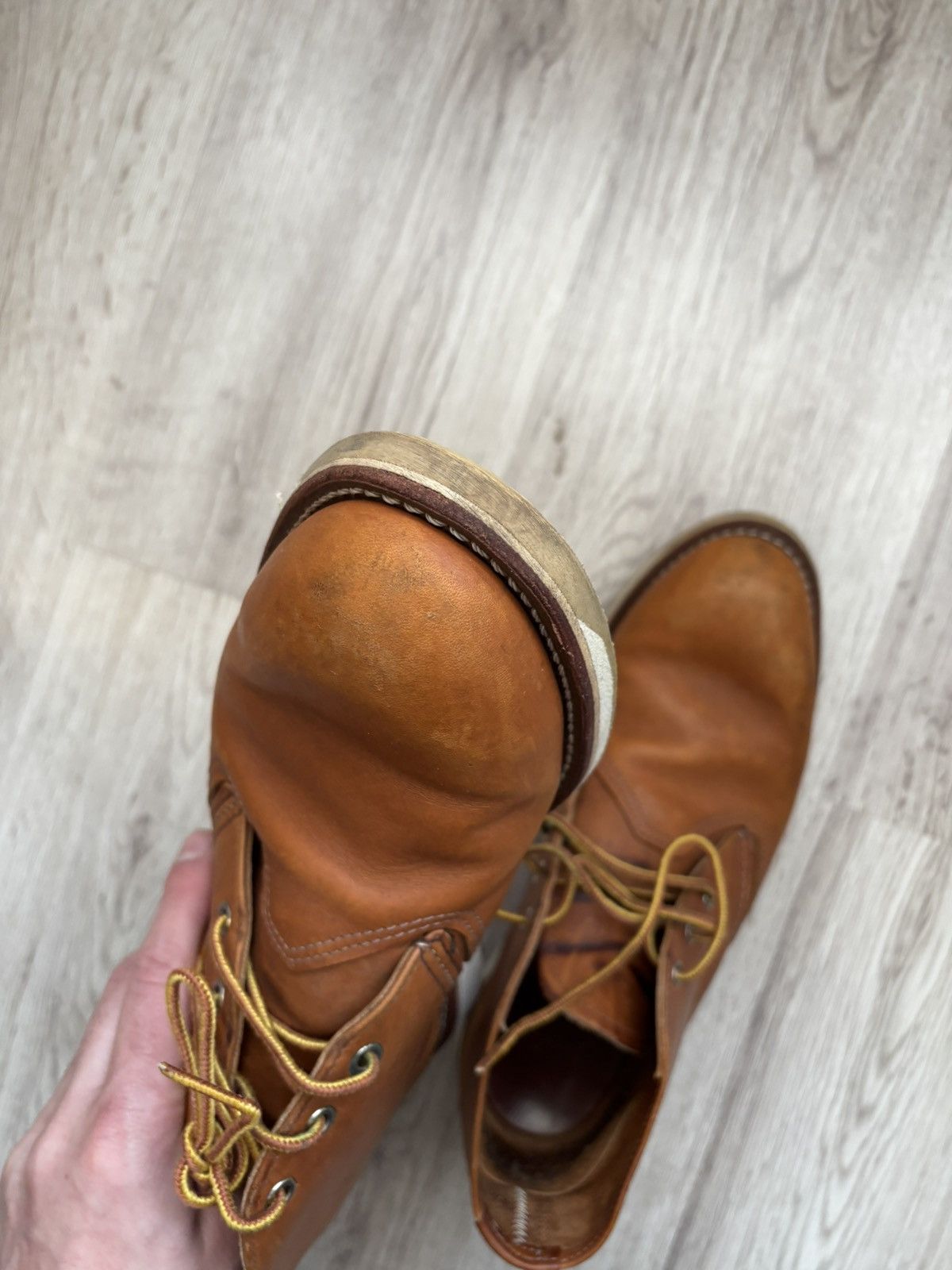 Red Wing Red Wing 3140 Work Chukka (2013, Made in USA) – Size 10D Size US 10 / EU 43 - 25 Thumbnail