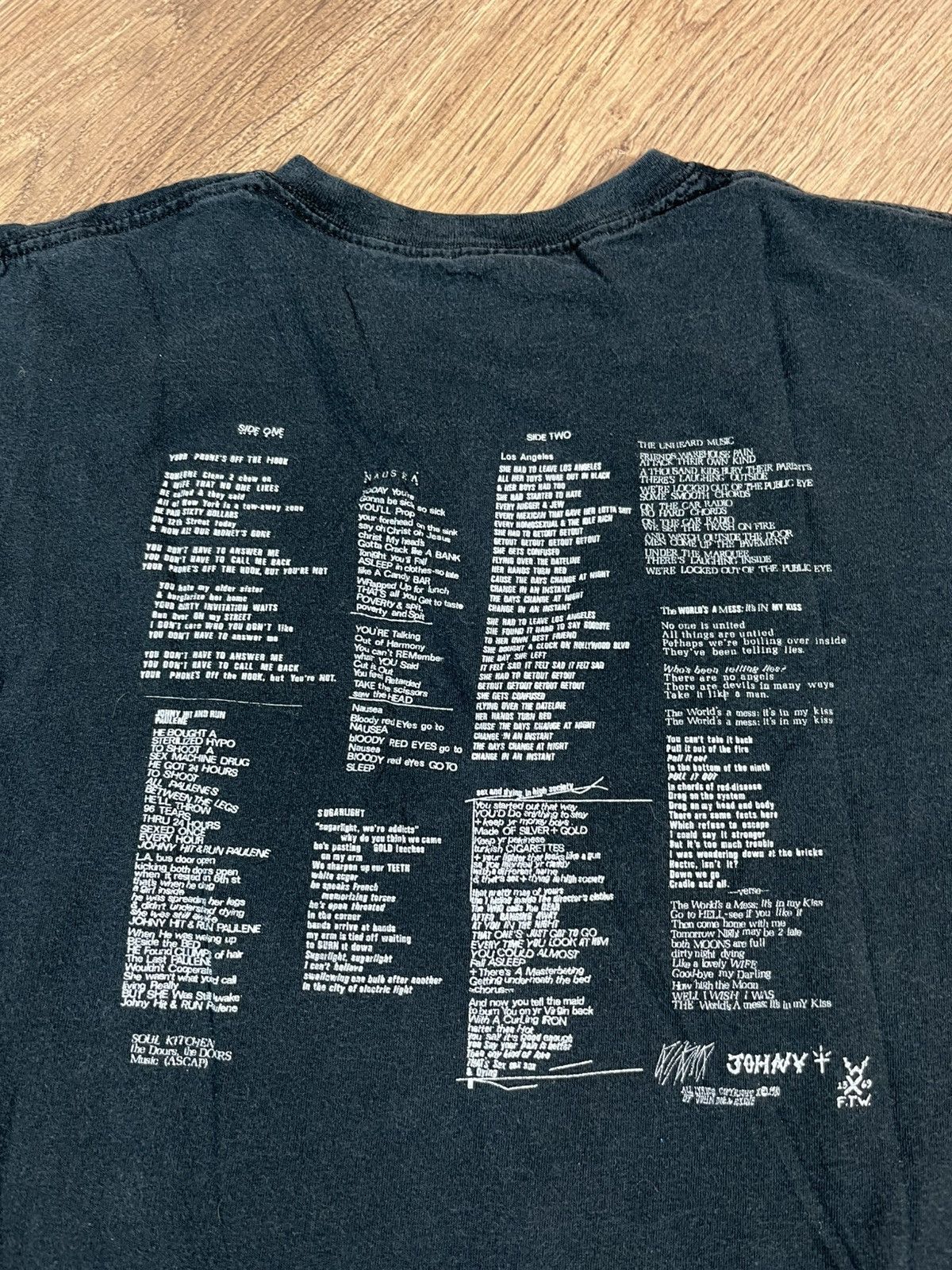 Band Tees Double Graphics ‘X’ Punk Band ‘Los Angeles’ Album Cover Size US L / EU 52-54 / 3 - 5 Thumbnail