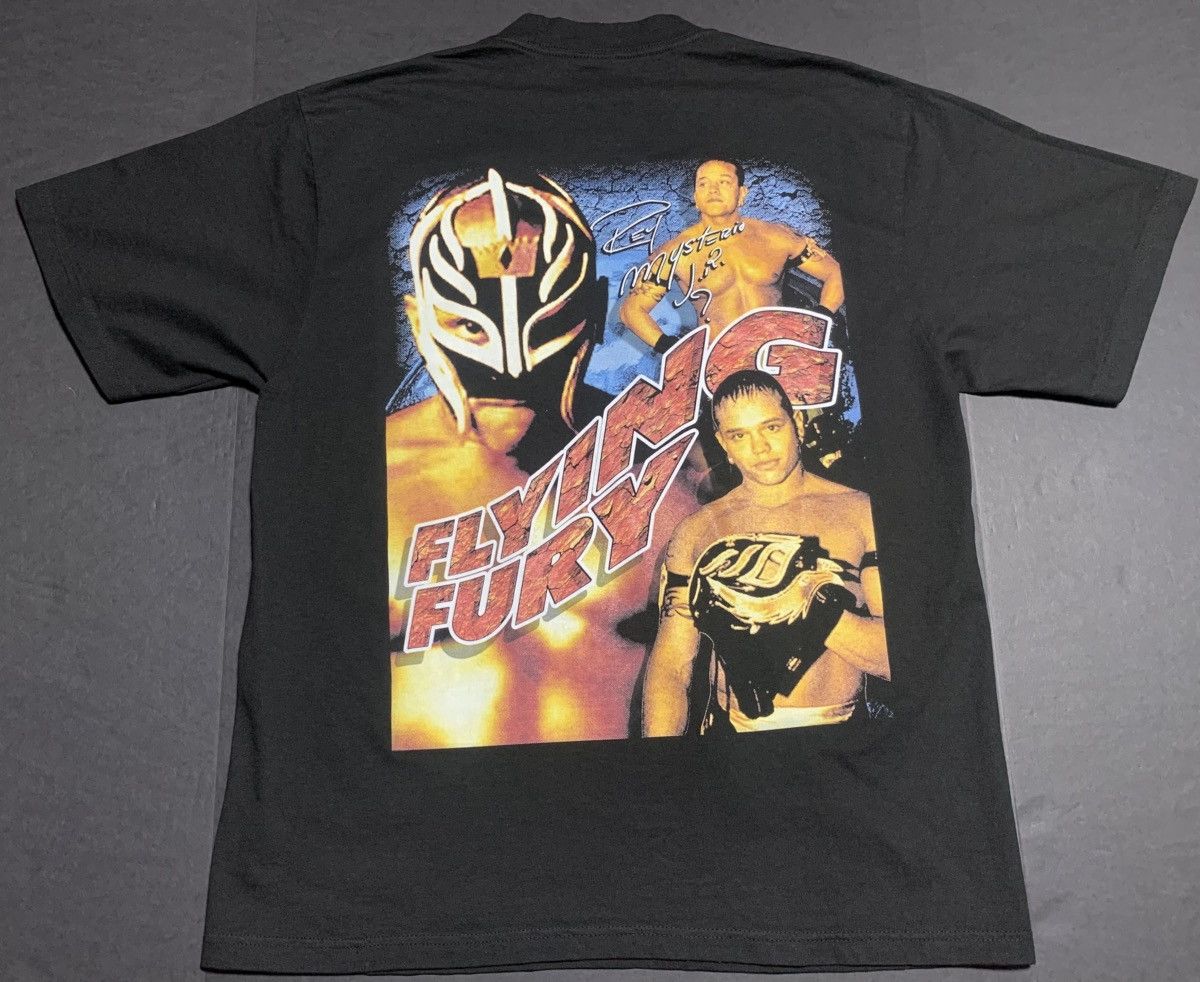 WCW/nWo WCW Rey Mysterio Flying Fury Wrestling Shirt Size Large Size US L / EU 52-54 / 3 - 4 Thumbnail