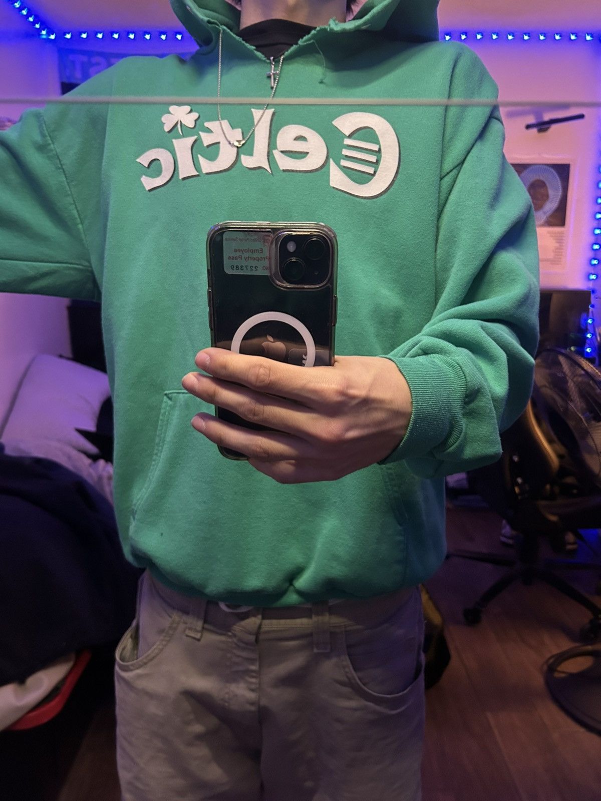 Vintage Vintage Celtic’s Hoodie Size US XL / EU 56 / 4 - 2 Thumbnail