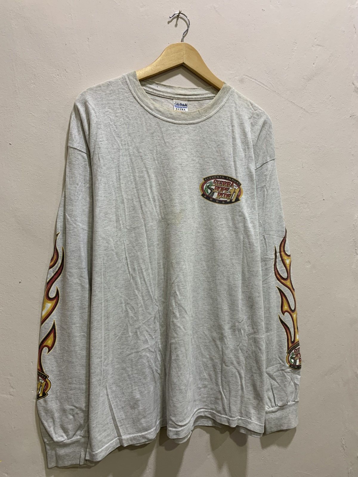 Vintage Rare Vintage 2005 Elevent Anual Flame Tee Shirt Size US XL / EU 56 / 4 - 3 Thumbnail