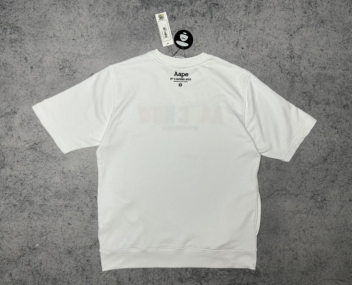 Aape Bape AAPE NOW Rainbow Logo Sweatshirt Tee Size US S / EU 44-46 / 1 - 11 Thumbnail