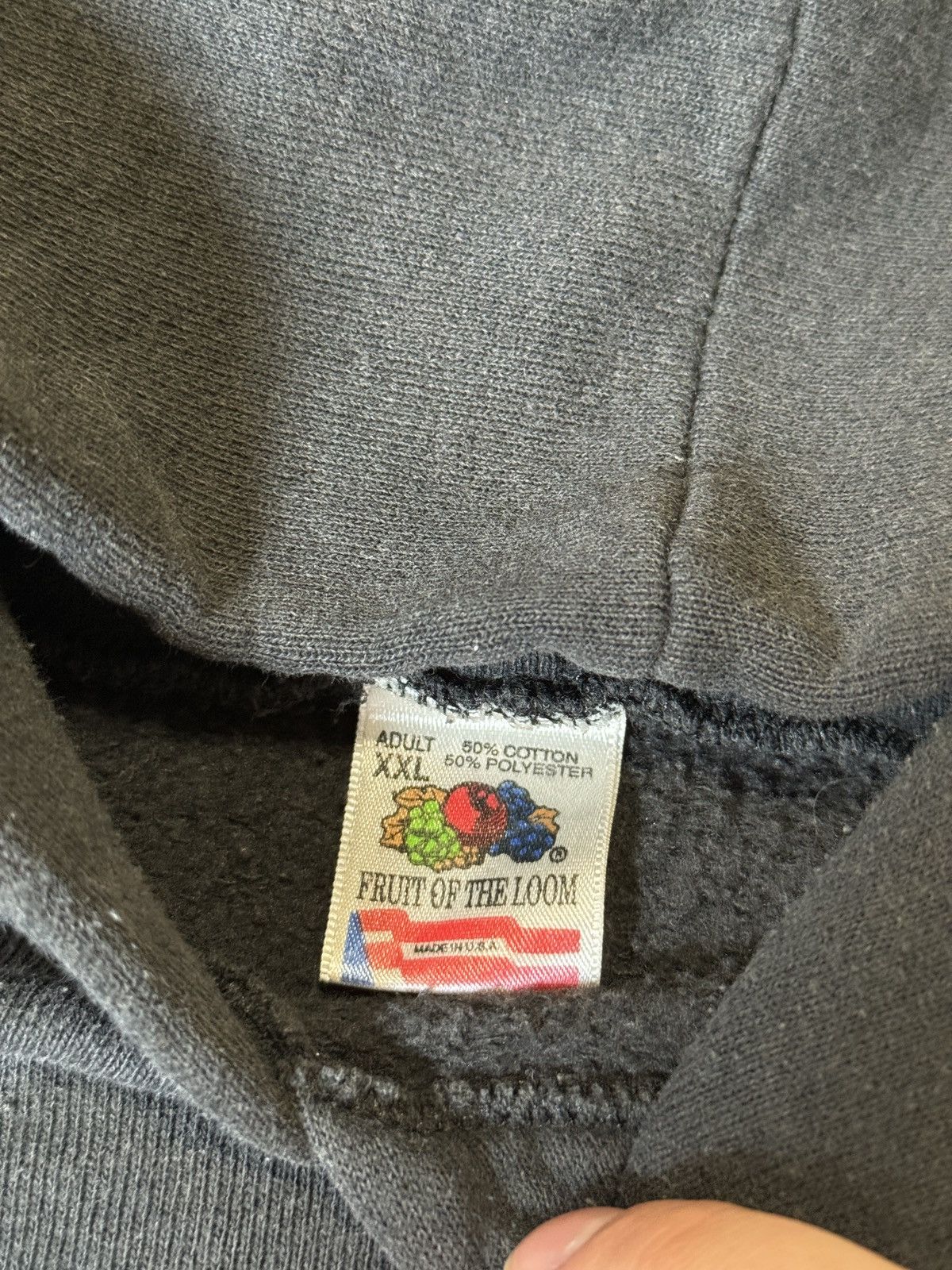 Fruit Of The Loom × Vintage Vtg 90s Shriners Children Hospital Kids Are Special Hoodie Size US XL / EU 56 / 4 - 4 Thumbnail