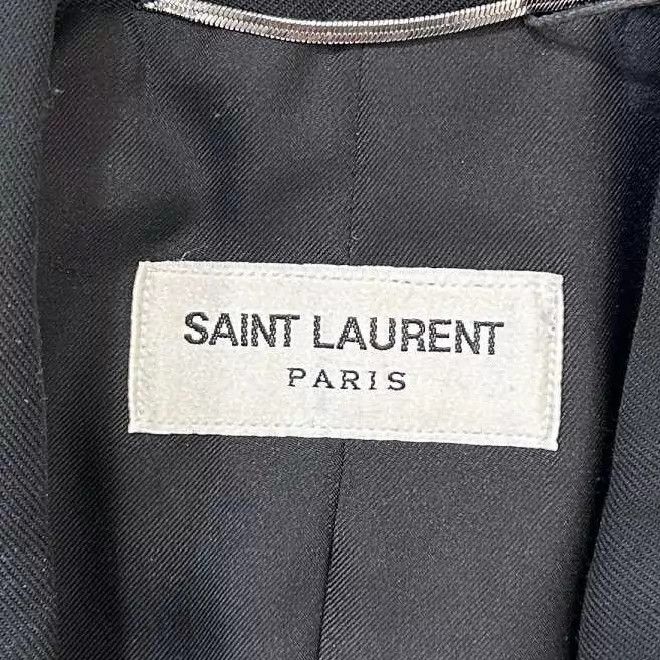 Saint Laurent Paris Saint Laurent Smoking Jacket Black 48 Size 48R - 4 Thumbnail