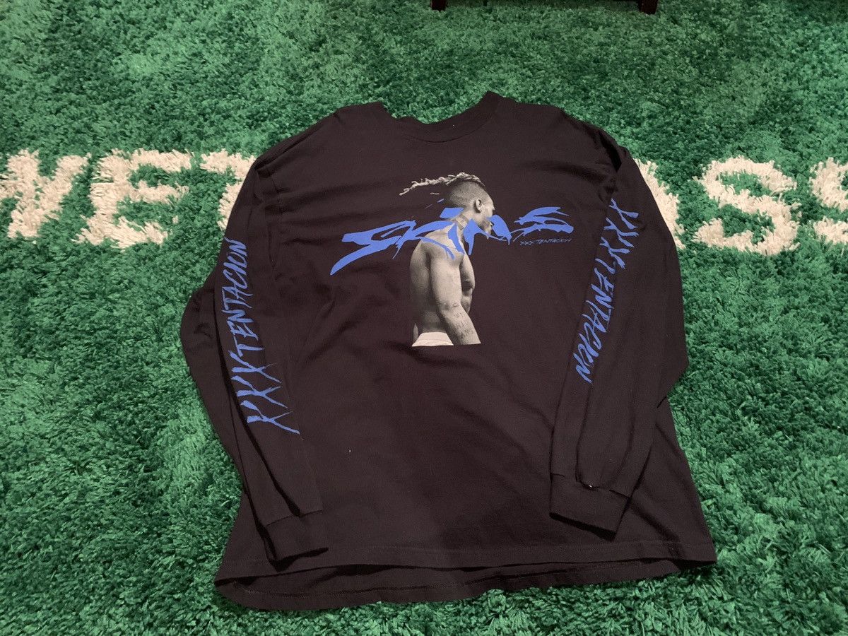 Band Tees XXXTENTACION Skins Long Sleeve T Shirt Size US XXL / EU 58 / 5 - 1 Thumbnail
