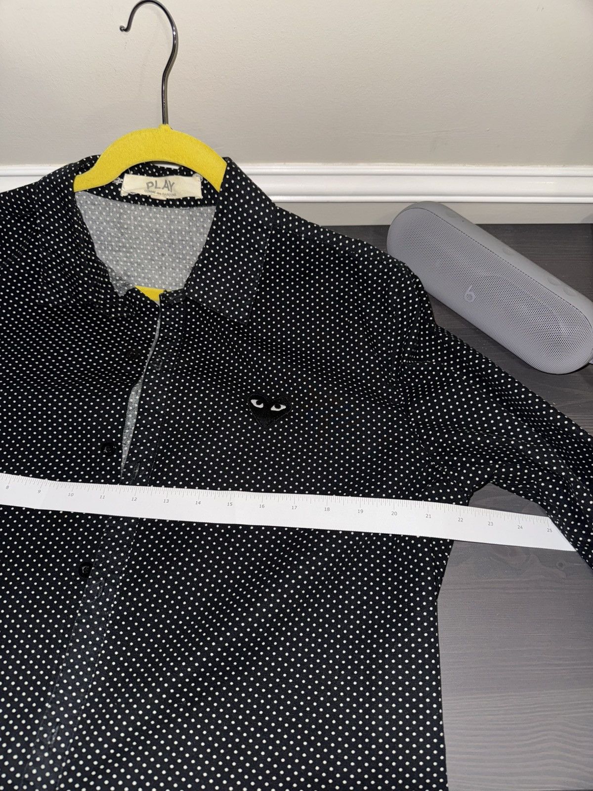 CDG by Comme des Garcons Vintage CDG PLAY button up shirt Size US M / EU 48-50 / 2 - 2 Thumbnail