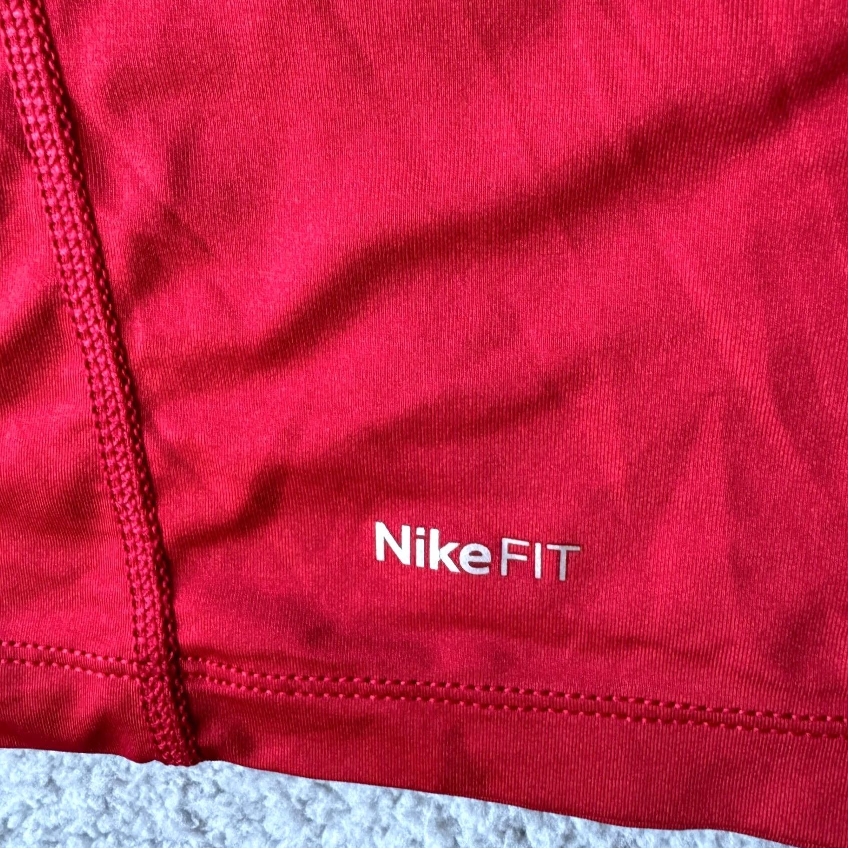 Nike Nike Team Shirt Mens Small Red Pro Athletic Top Fit Dry Baseball Size US S / EU 44-46 / 1 - 5 Thumbnail