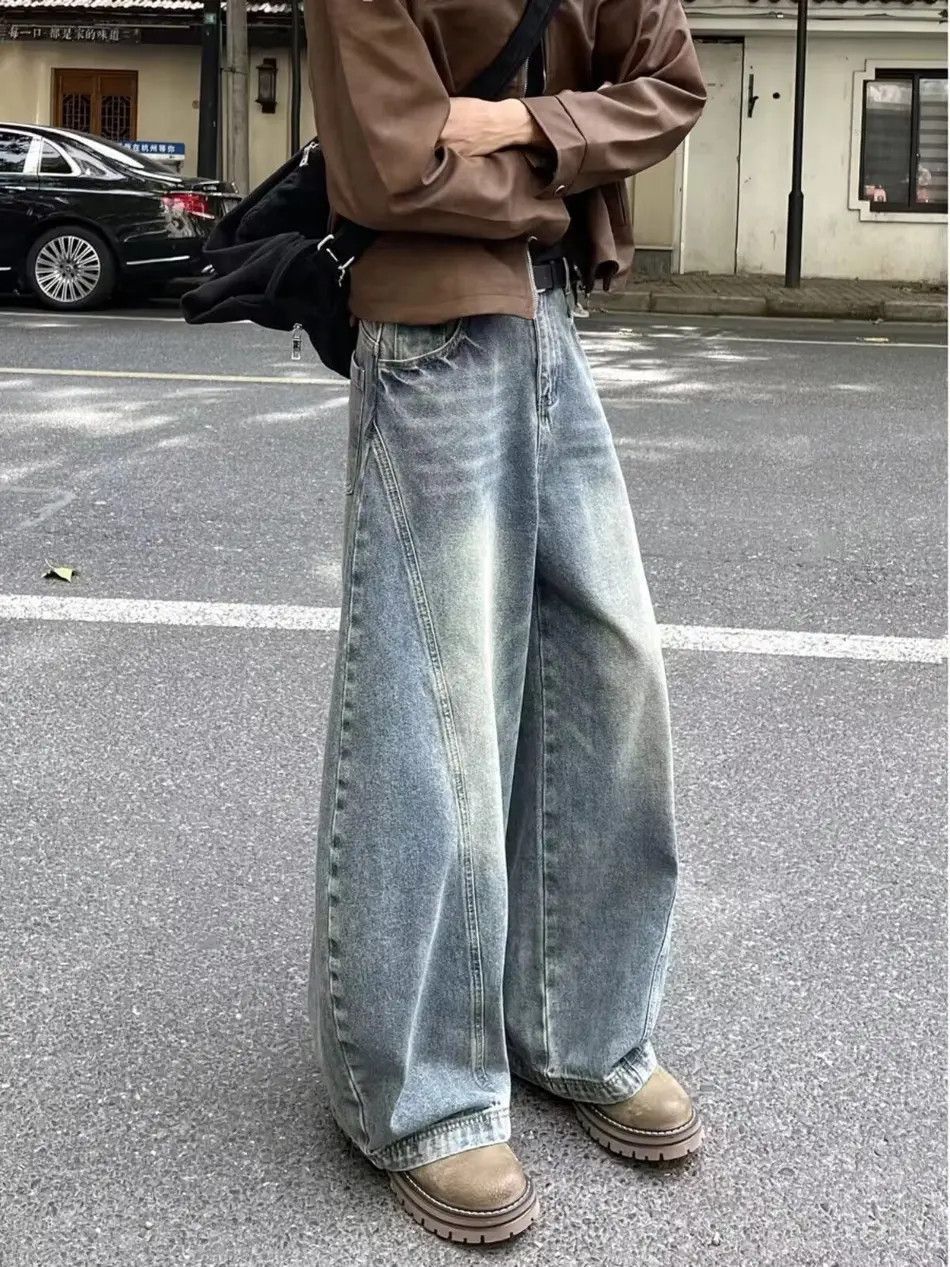 Japanese Brand Straight and loose wide leg jeans Size US 32 / EU 48 - 4 Thumbnail