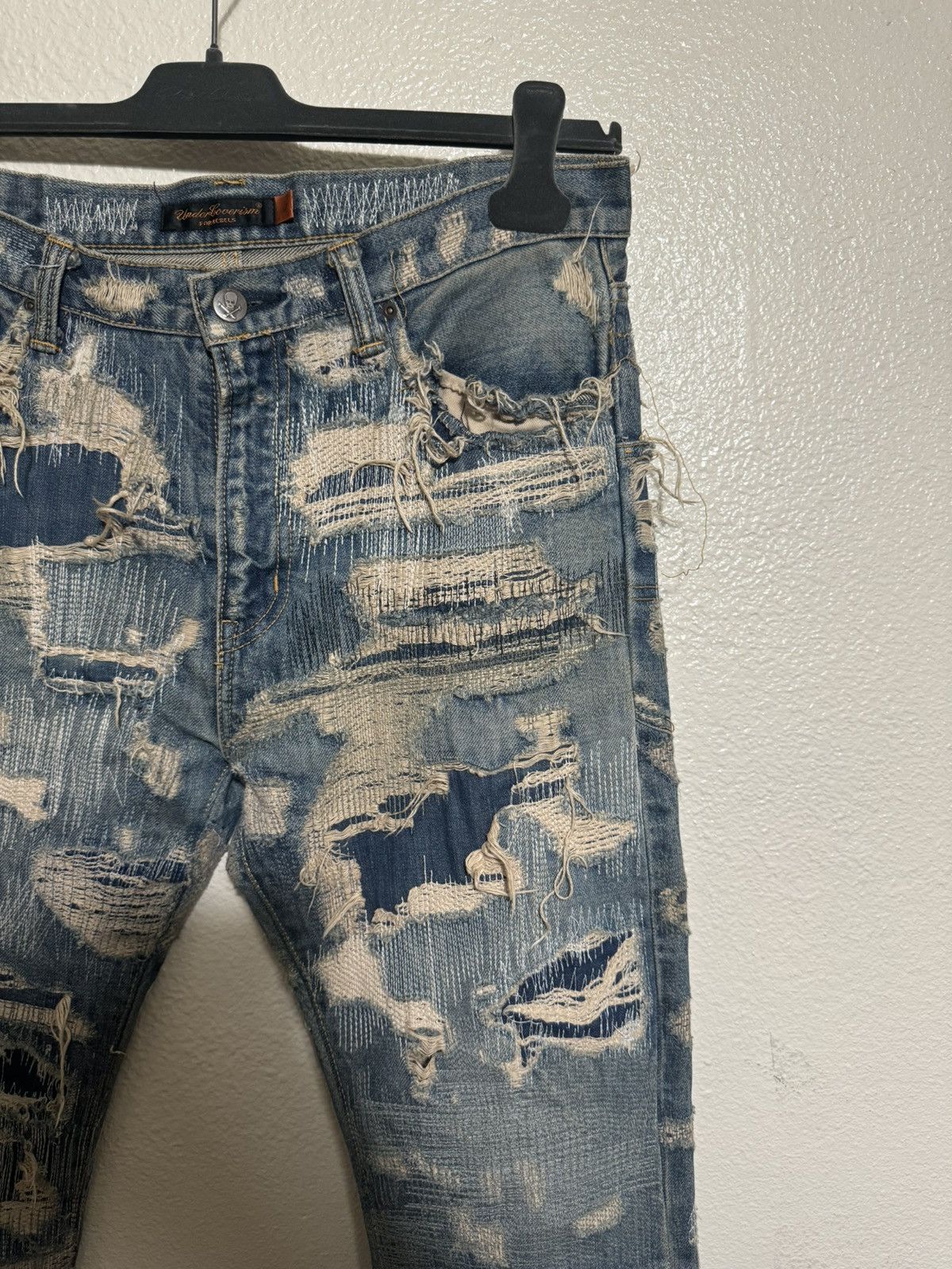 Undercover Undercover AW05 85 Blue Denim Size US 31 - 4 Thumbnail