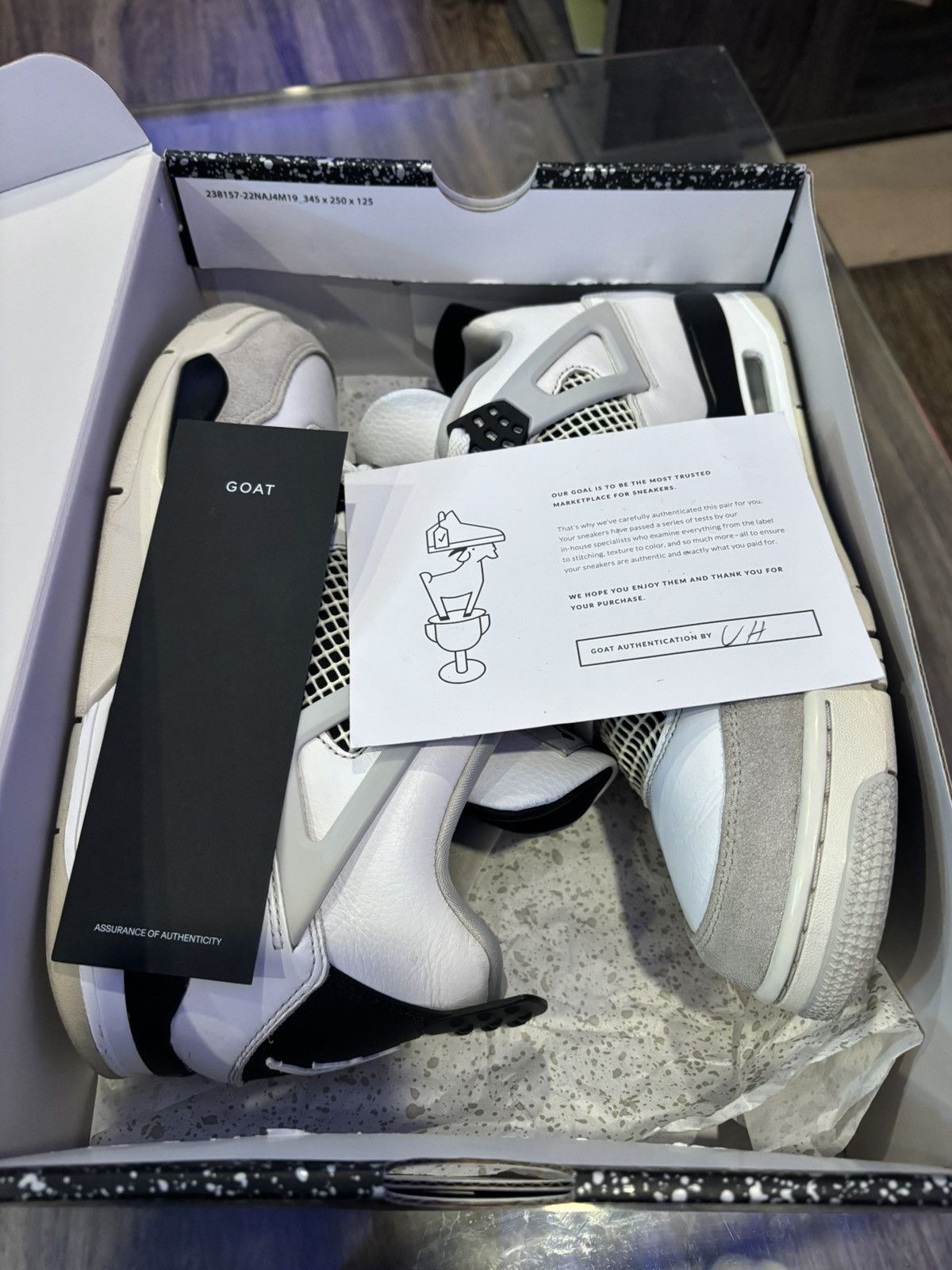 Nike Nike Air Jordan 4 Military Size US 10.5 / EU 43-44 - 11 Thumbnail