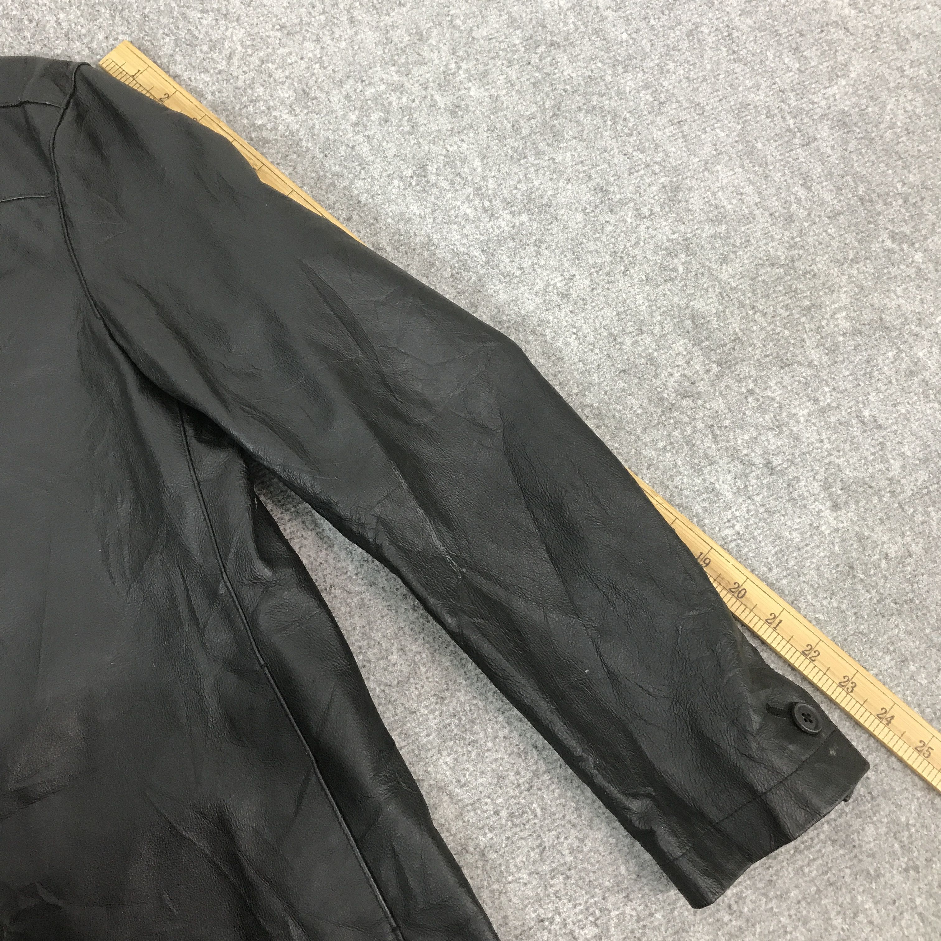 Japanese Brand Japan Gothic abx leather Blazer jacket K65B5 Size US M / EU 48-50 / 2 - 6 Thumbnail